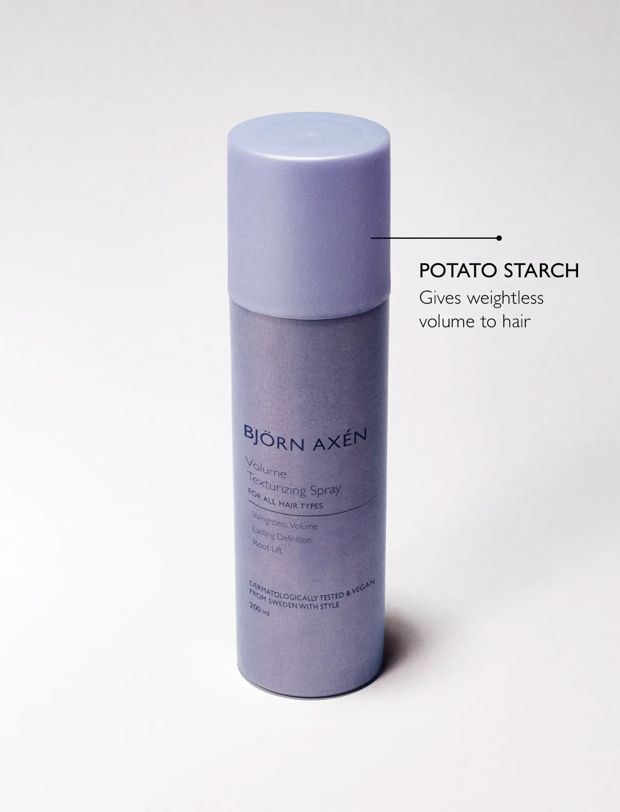 Björn Axén Dry Spray Texture & Volume, 200 ml, Nude, Styling > Volumen-Spray, Dame