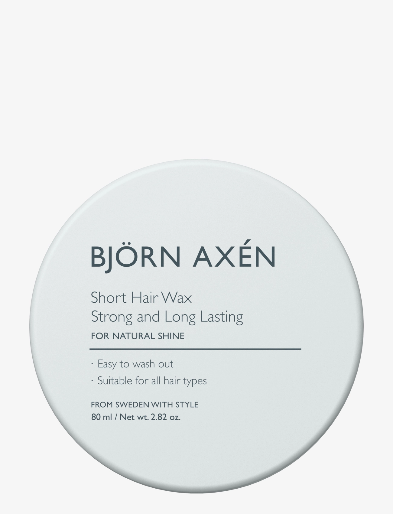Björn Axén Short Hair Wax 80Ml, Voks og gel, Nude, Str: 80 ml