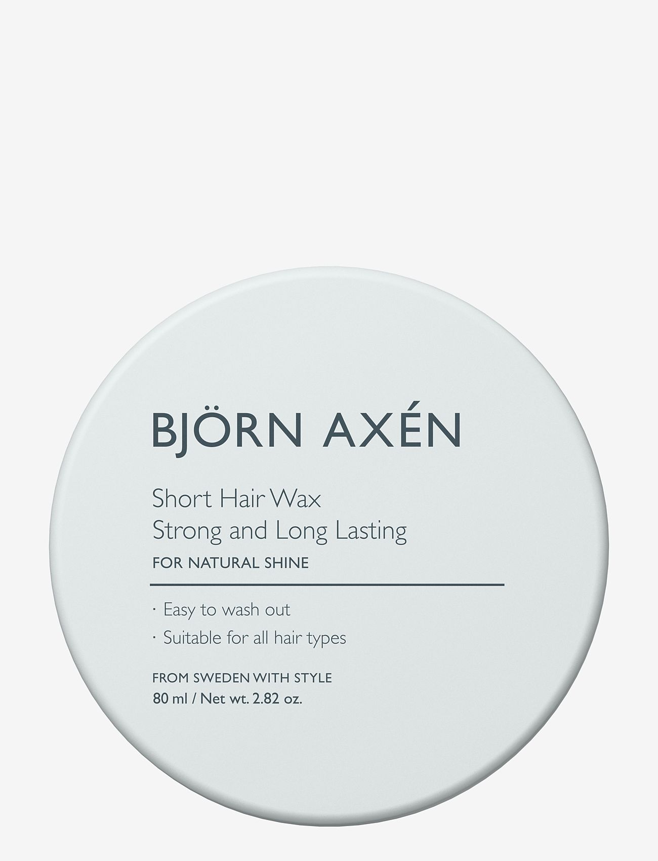 Björn Axén - Short Hair Wax 80ml - wax - no colour - 1