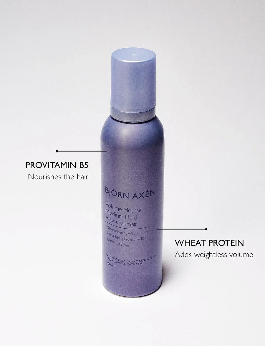 Björn Axén - Volume Mousse 200 ml - volumenspray - no colour - 0