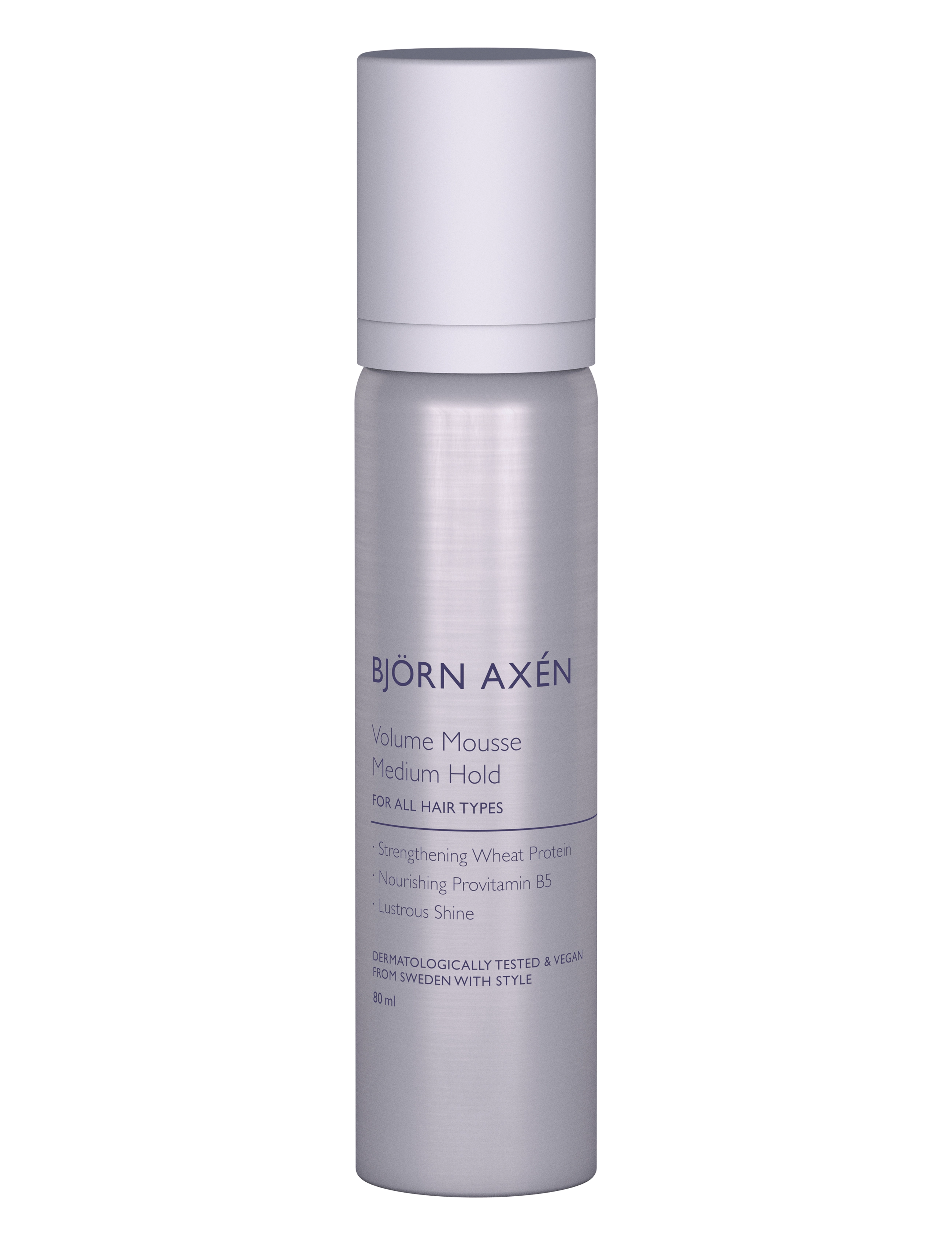 Björn Axén Volume Mousse Travel Size, Hårmousse-skum, Nude, Str: 80 ML