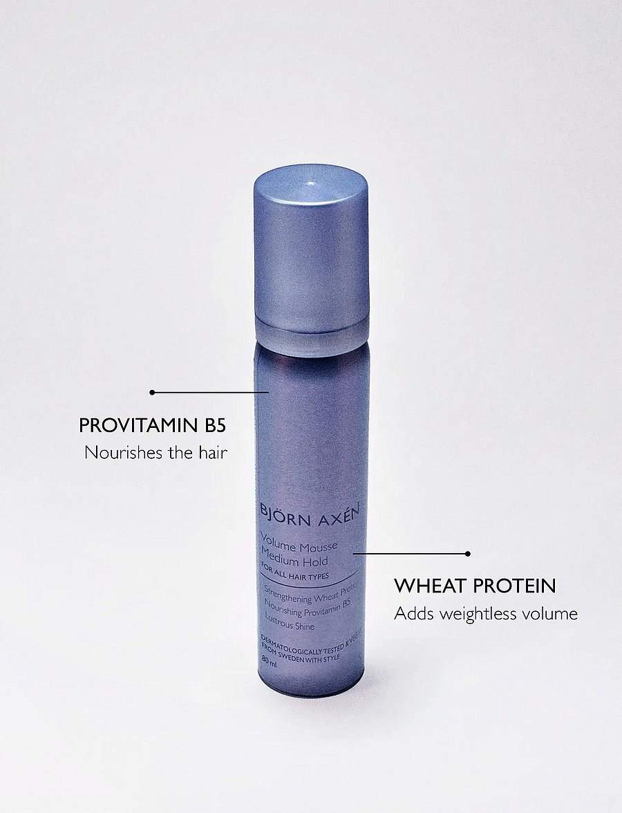Björn Axén - Volume Mousse Travel Size - hårmousser - no colour - 0
