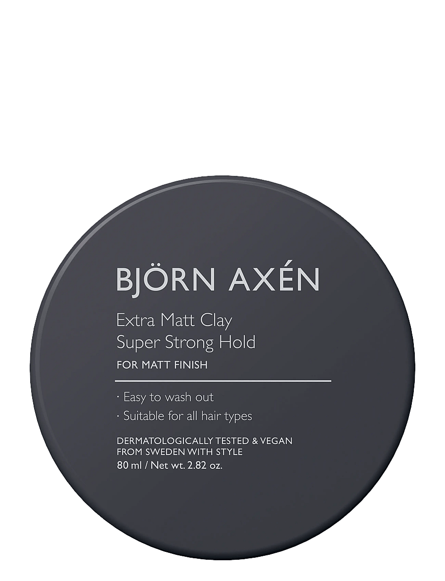 Björn Axén - Extra Matt Clay Super Strong Hold 80 ml - paste - no colour - 0