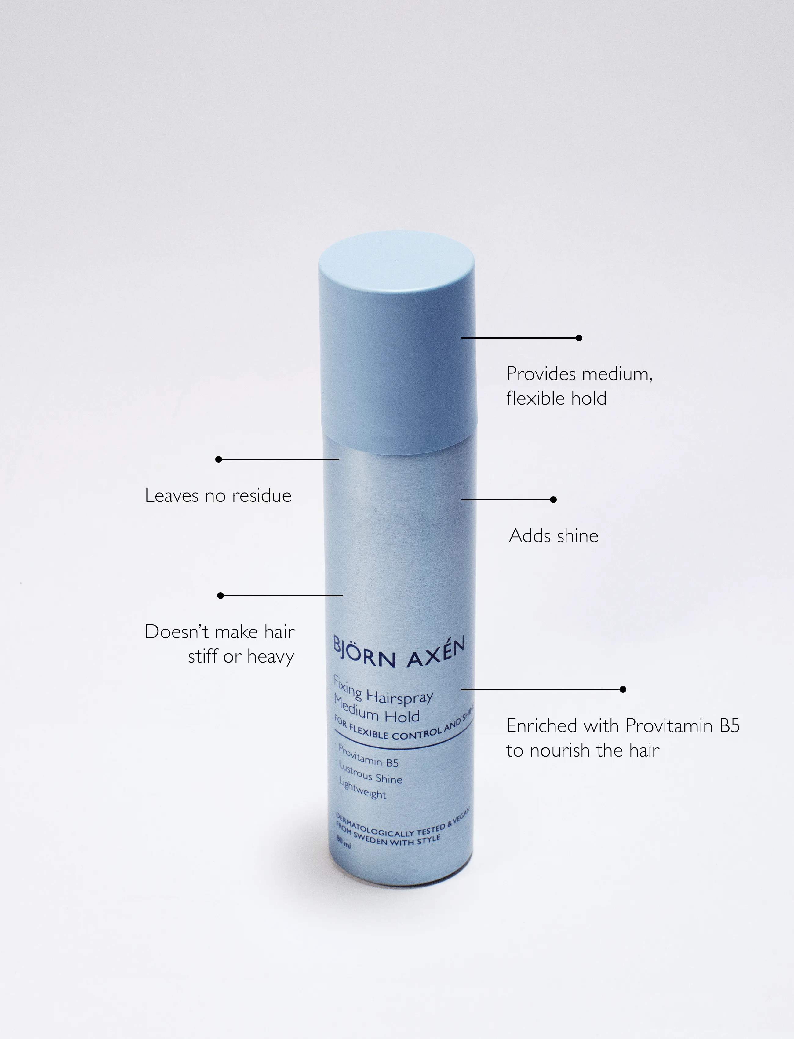 Björn Axén - Fixing Hairspray Travel Size - muotoilu - no colour - 0