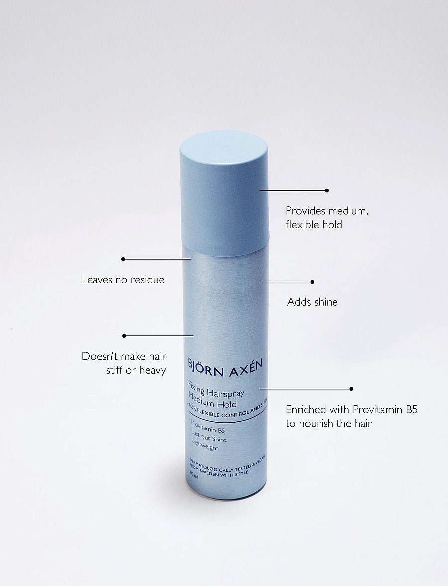 Björn Axén - Fixing Hairspray Travel Size - muotoilu - no colour - 0