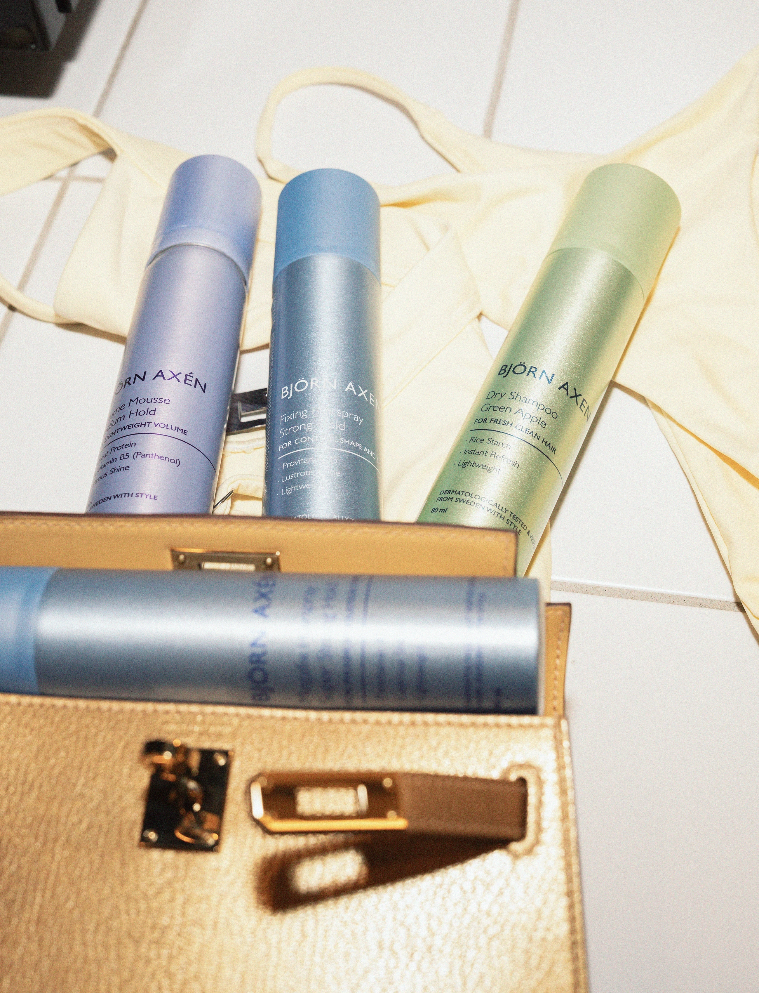 Björn Axén - Fixing Hairspray Travel Size - hårspray - no colour - 2