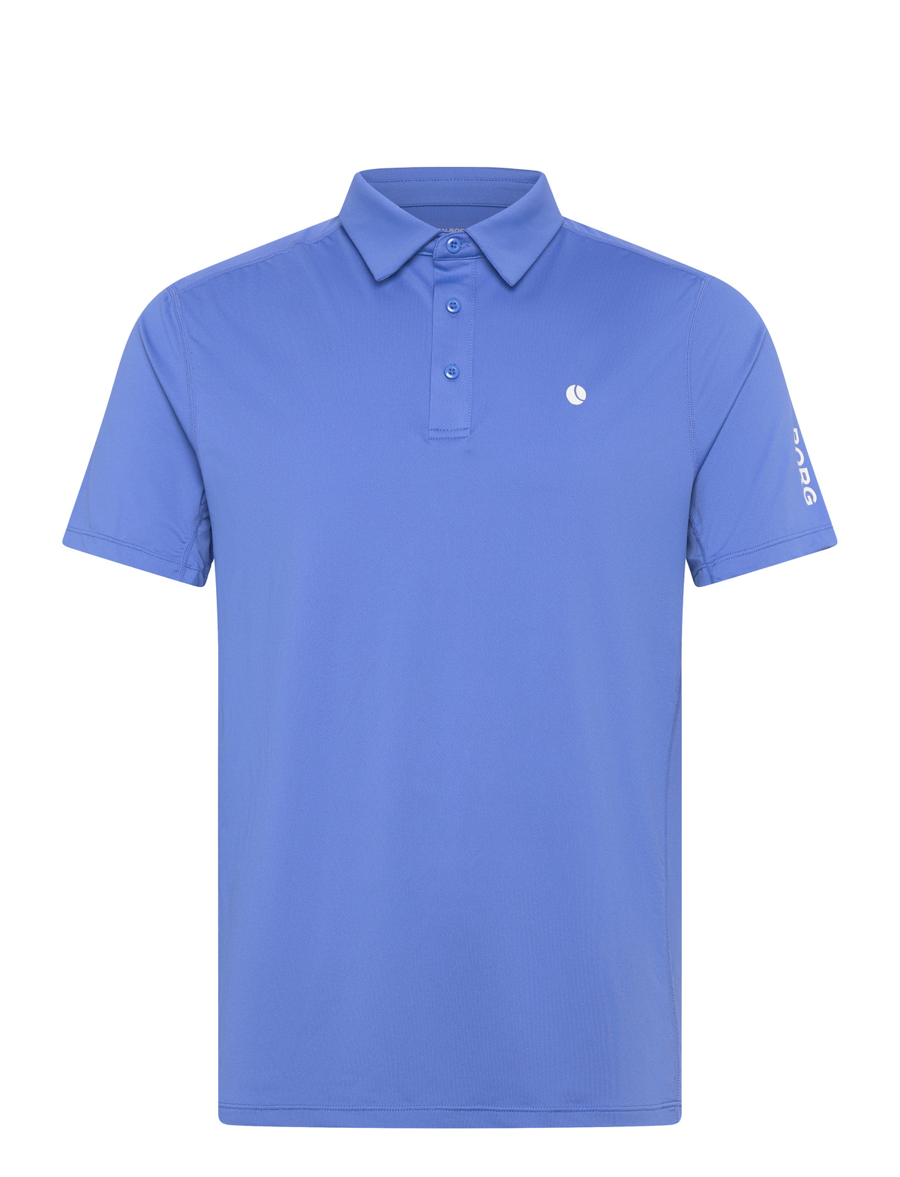 Björn Borg Ace Mesh Panel Polo Shirt - Blue - S 2
