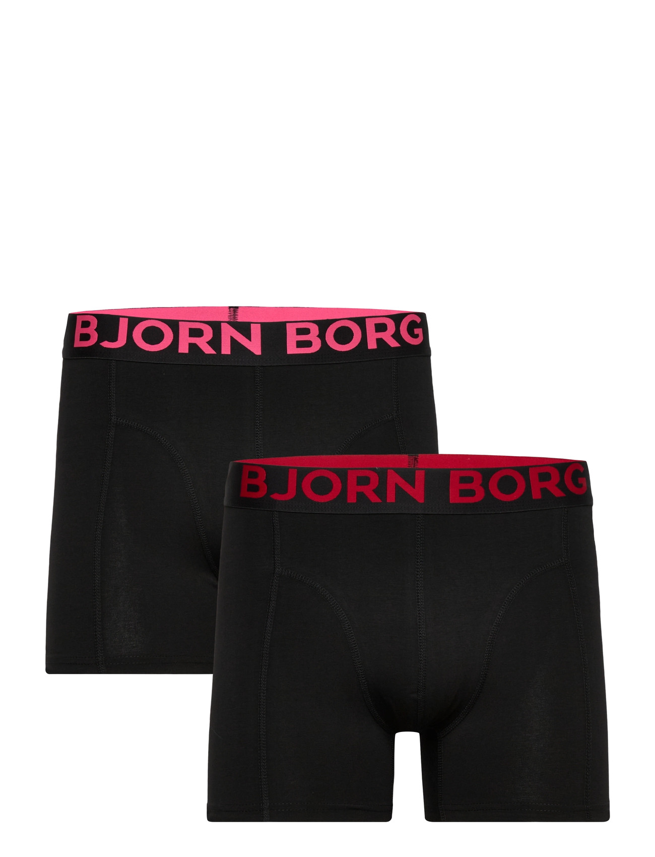 Björn Borg Organic Cotton Stretch Boxer 2P - Black - S