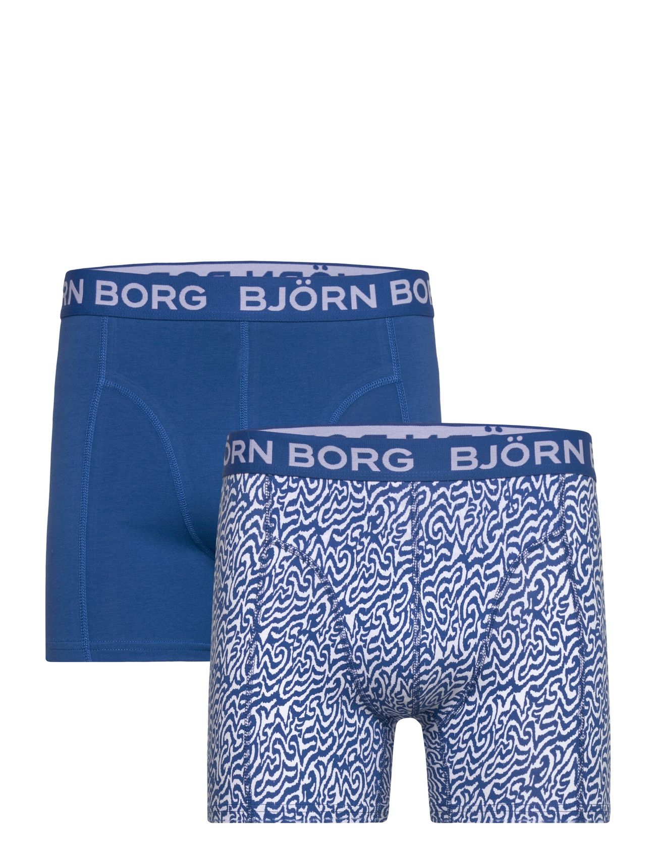 Björn Borg Cotton Stretch Boxer 2P - Blue - S