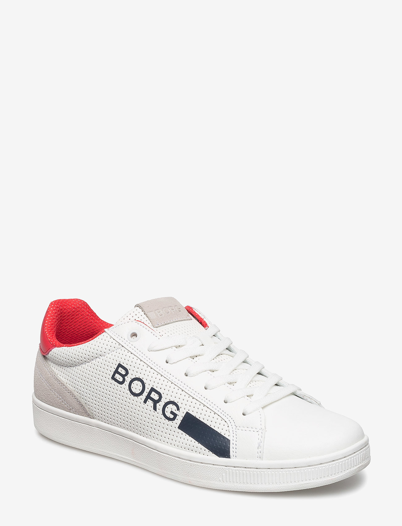 WHITE/RED