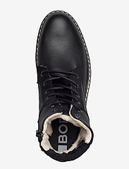 Björn Borg - BOAZ HGH FUR M - winter boots - black - 3