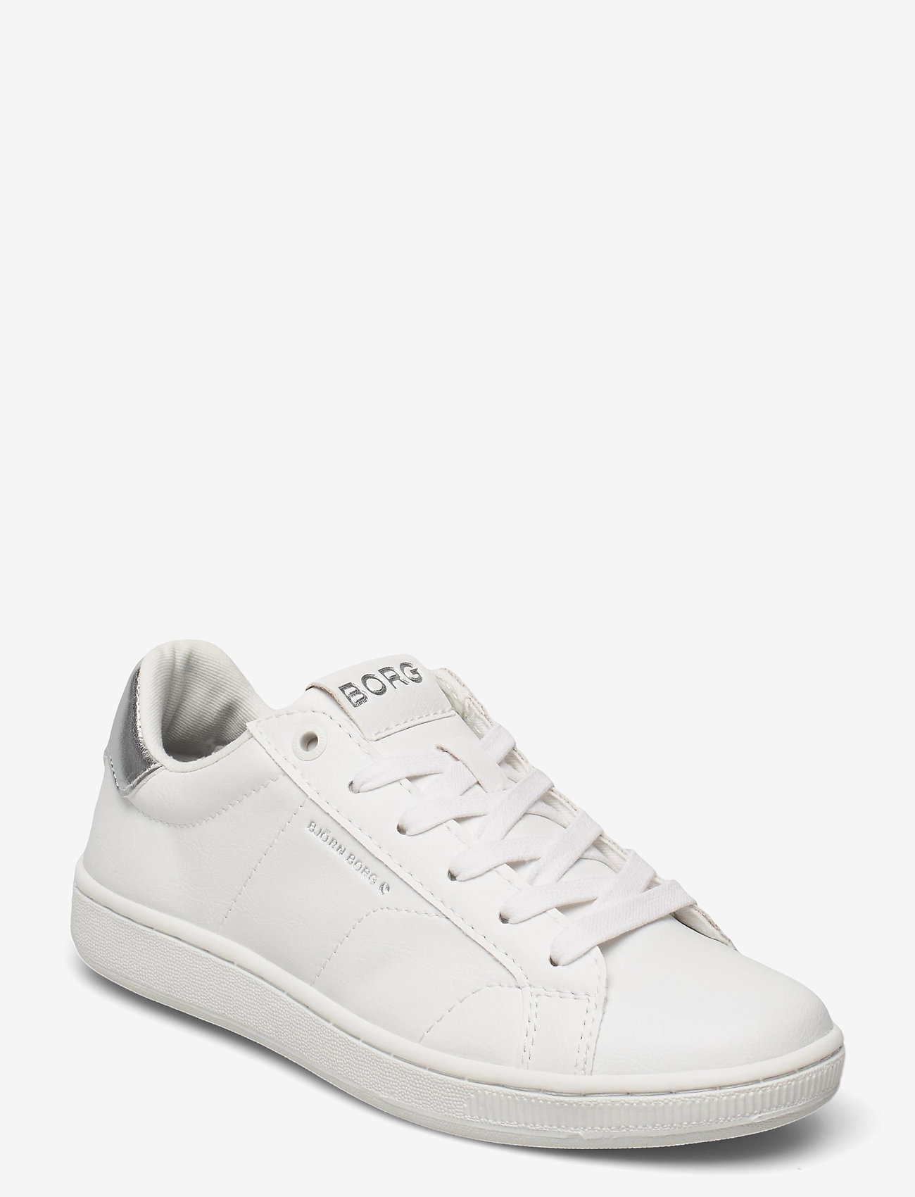 Björn Borg - T305 CLS BTM W - lave sneakers - white-silver - 0