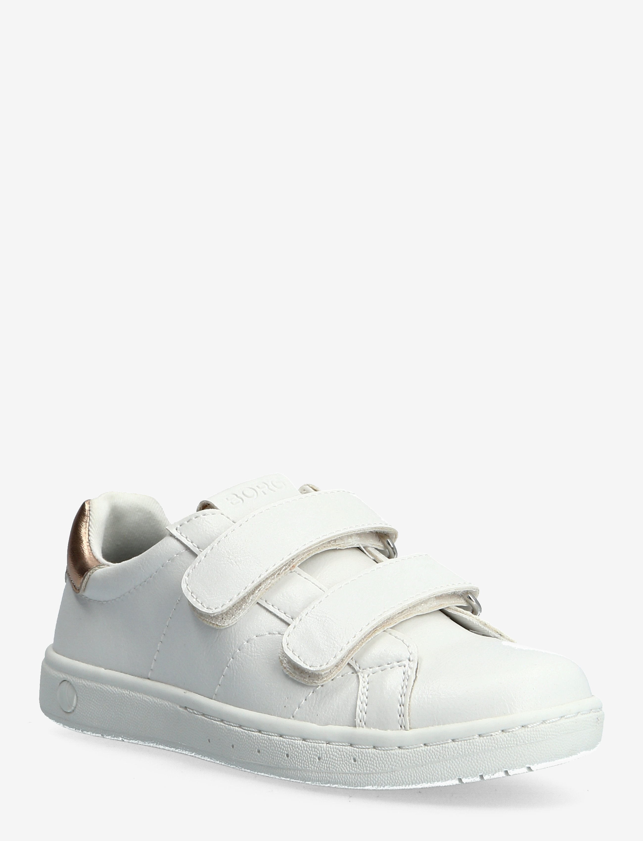Björn Borg T305 CLS VEL K - Låga sneakers - WHITE-ROSE GOLD / white