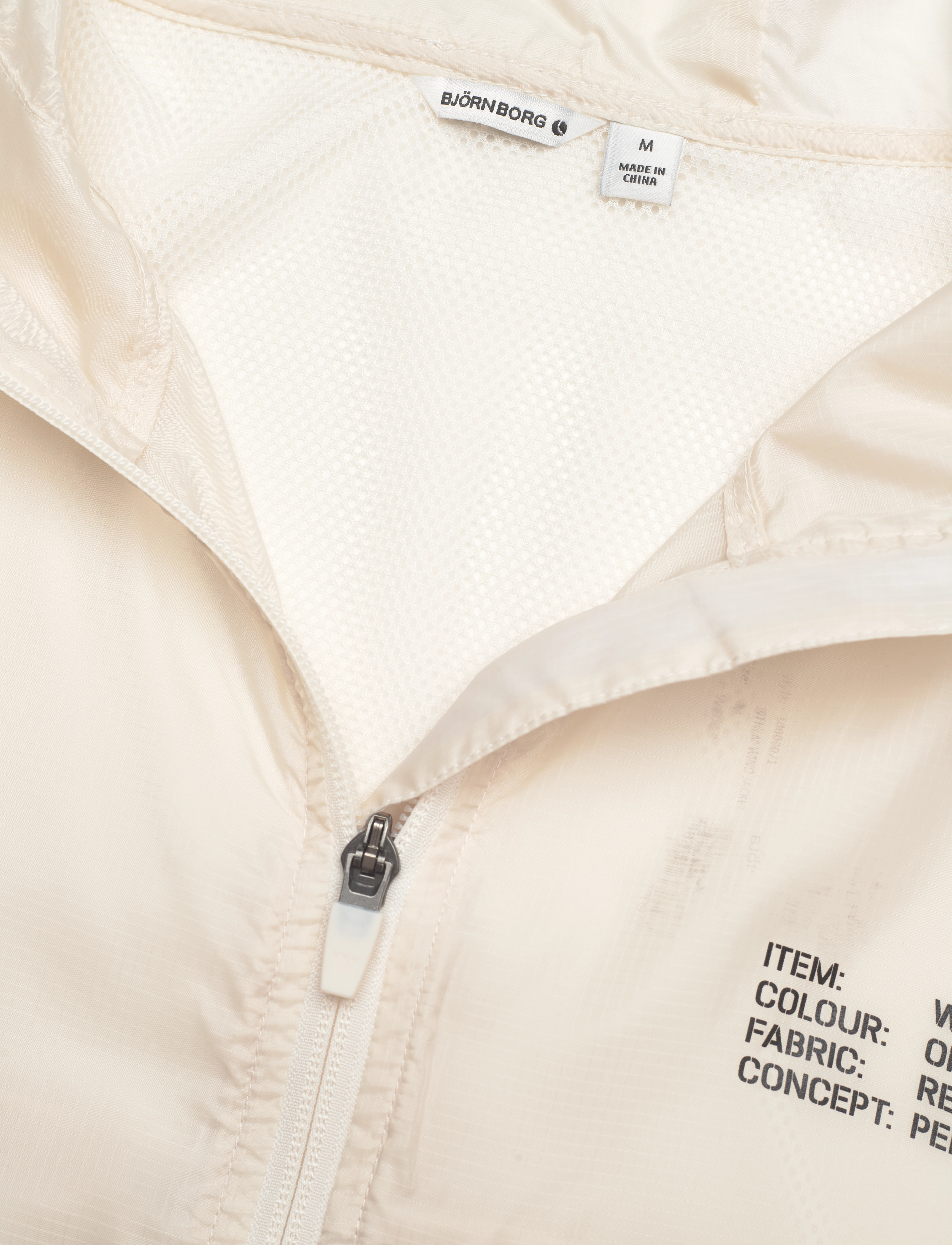 Björn Borg - STHLM WIND JACKET - egret - 4