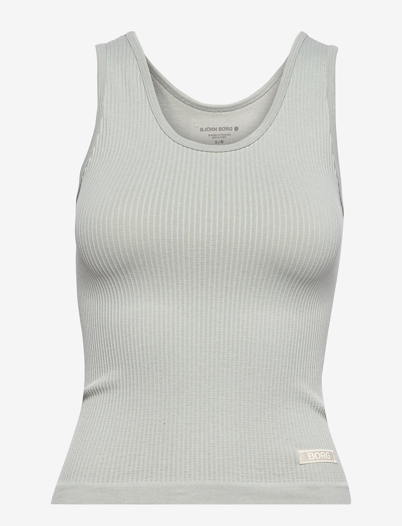 Björn Borg - STHLM SEAMLESS TANK - light grey melange - 0