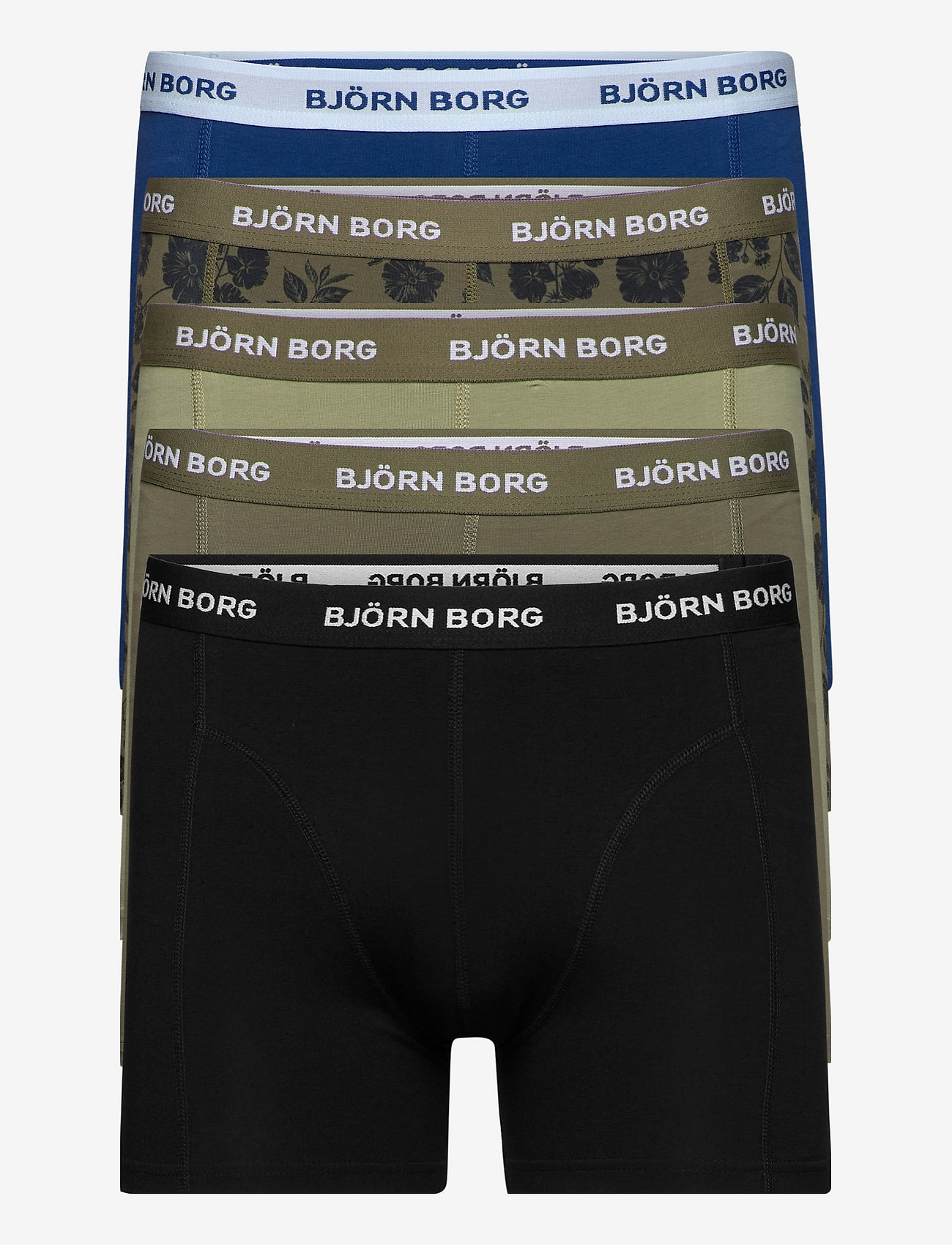 Björn Borg - COTTON STRETCH BOXER 5p - multipack 4 - 0