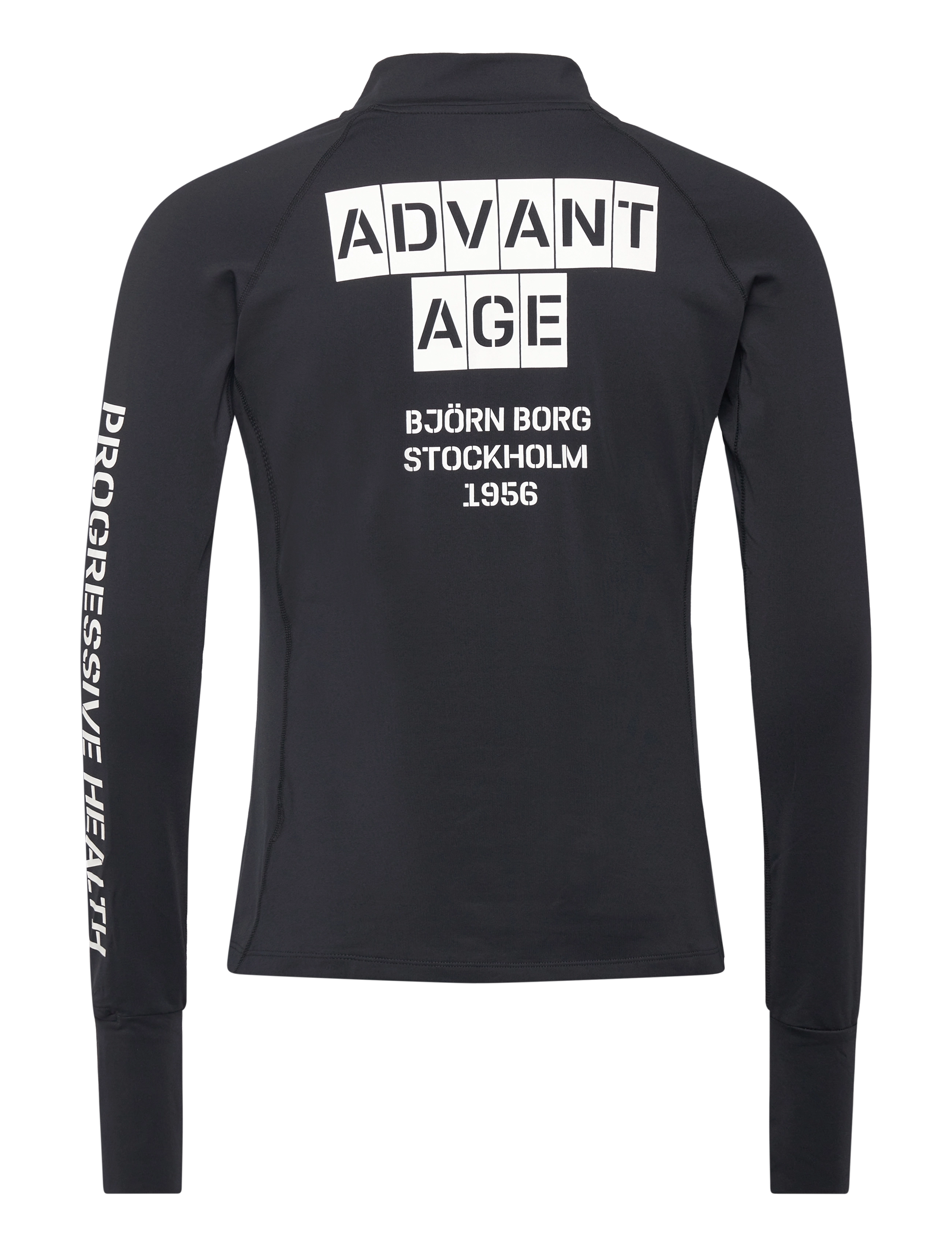 Björn Borg - STHLM MIDLAYER - black beauty - 1