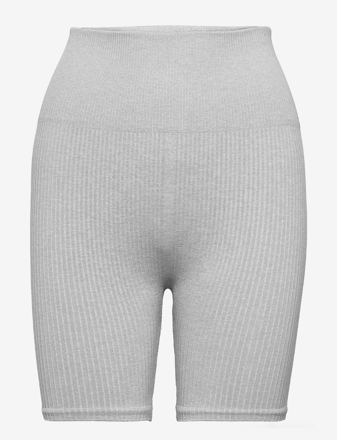 Björn Borg - STHLM SEAMLESS RIB SHORTS - light grey melange - 0