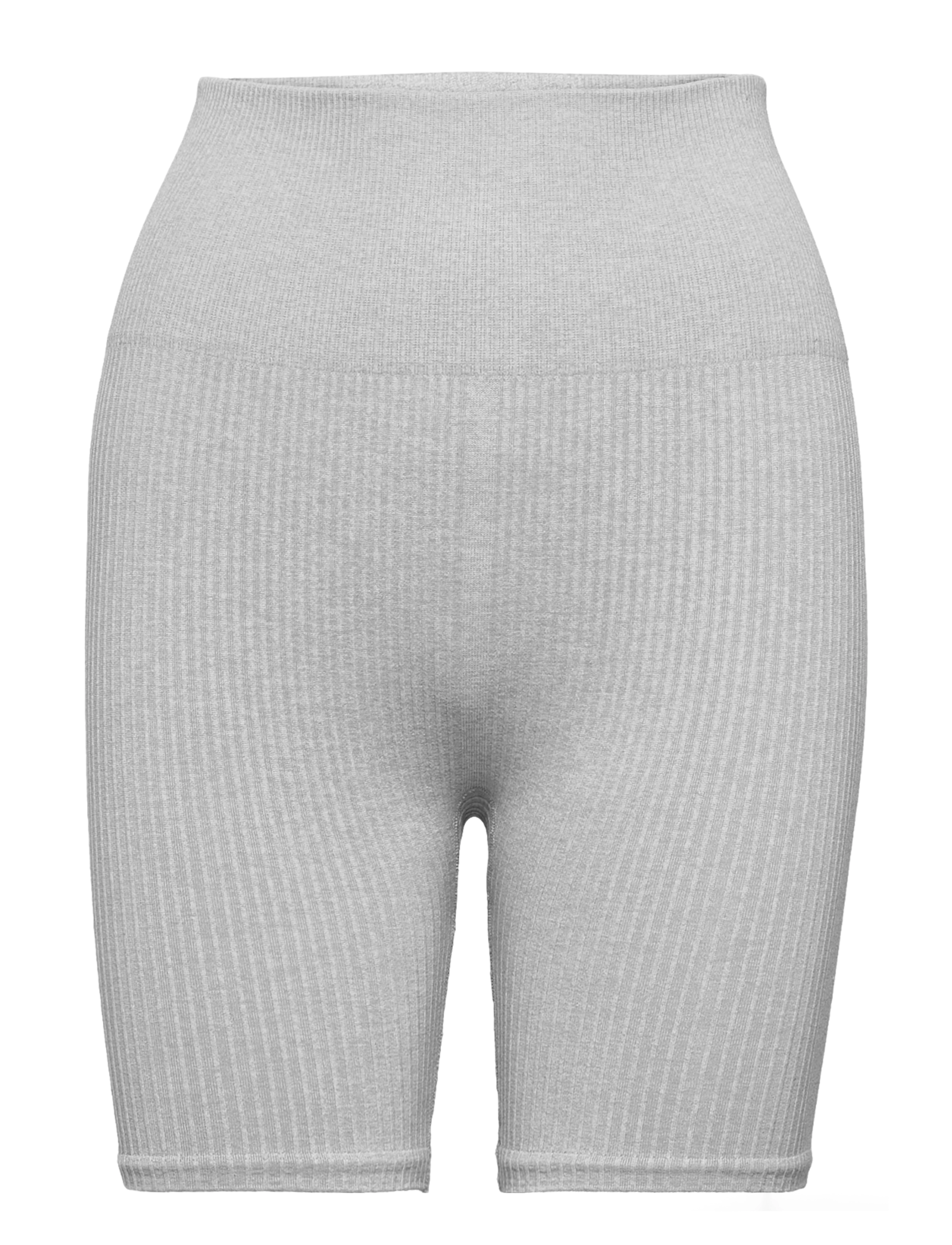 Björn Borg - STHLM SEAMLESS RIB SHORTS - light grey melange - 0