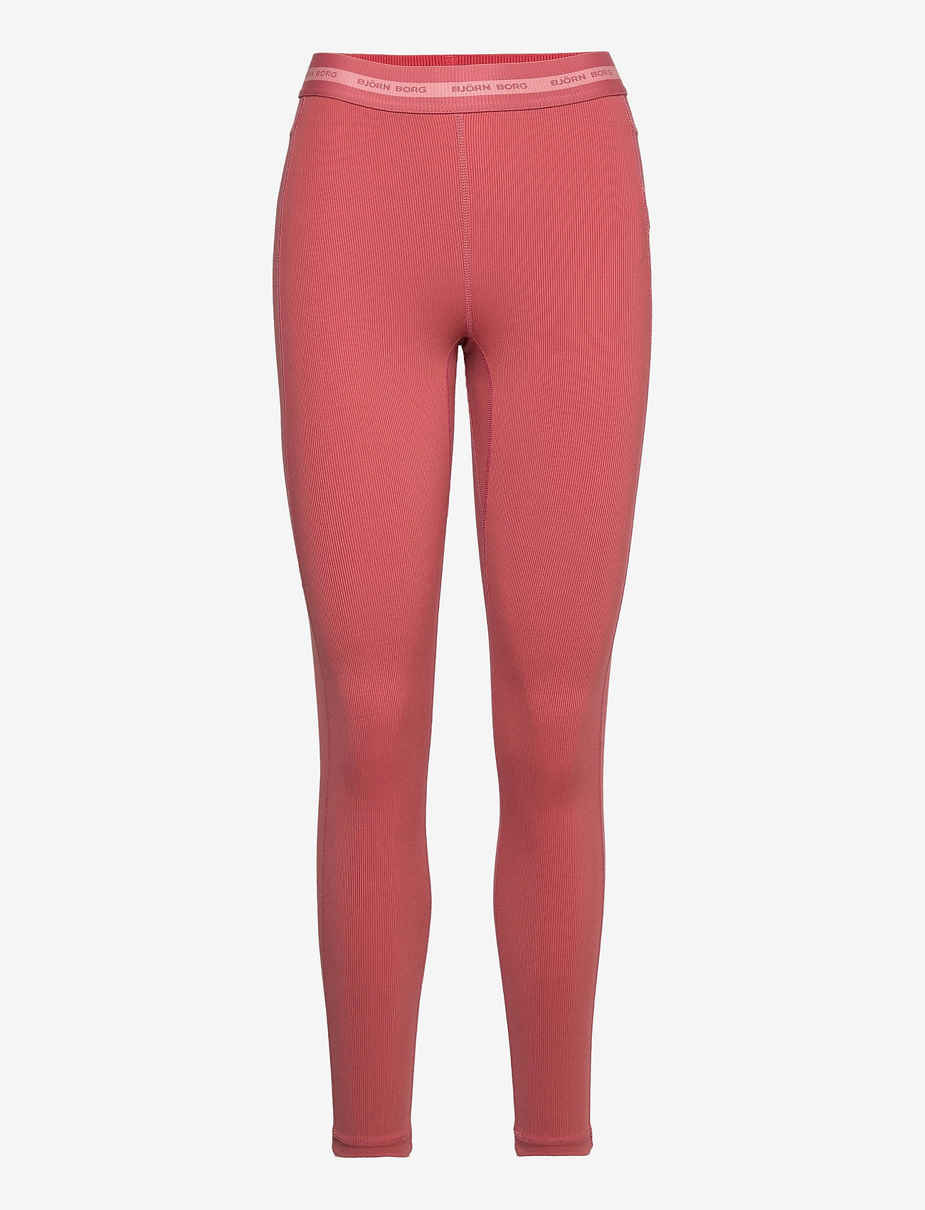 Björn Borg - BORG REGULAR RIB TIGHTS - full längd - dusty cedar - 0