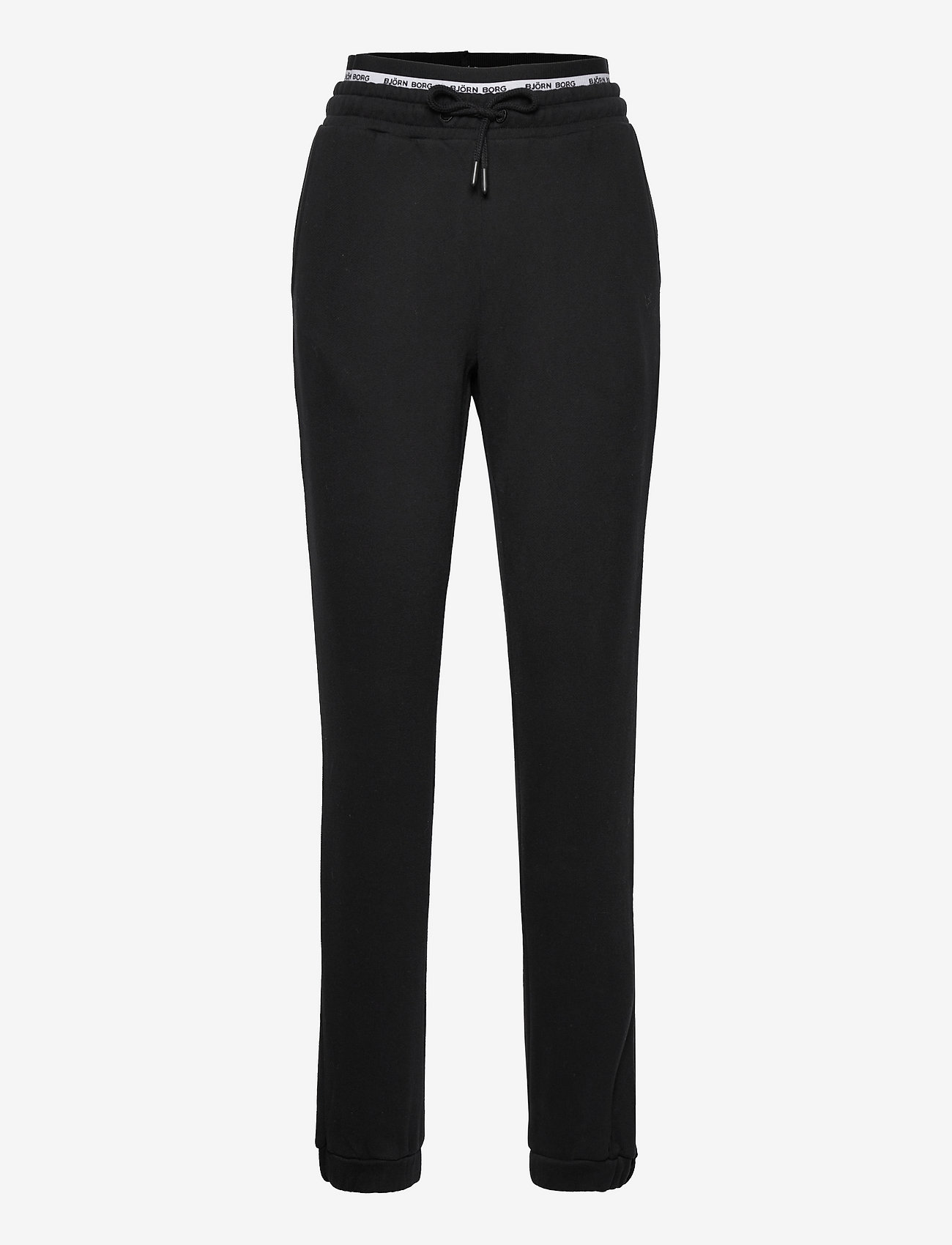 Björn Borg - STHLM ELASTIC PANTS - dressipüksid - black beauty - 0