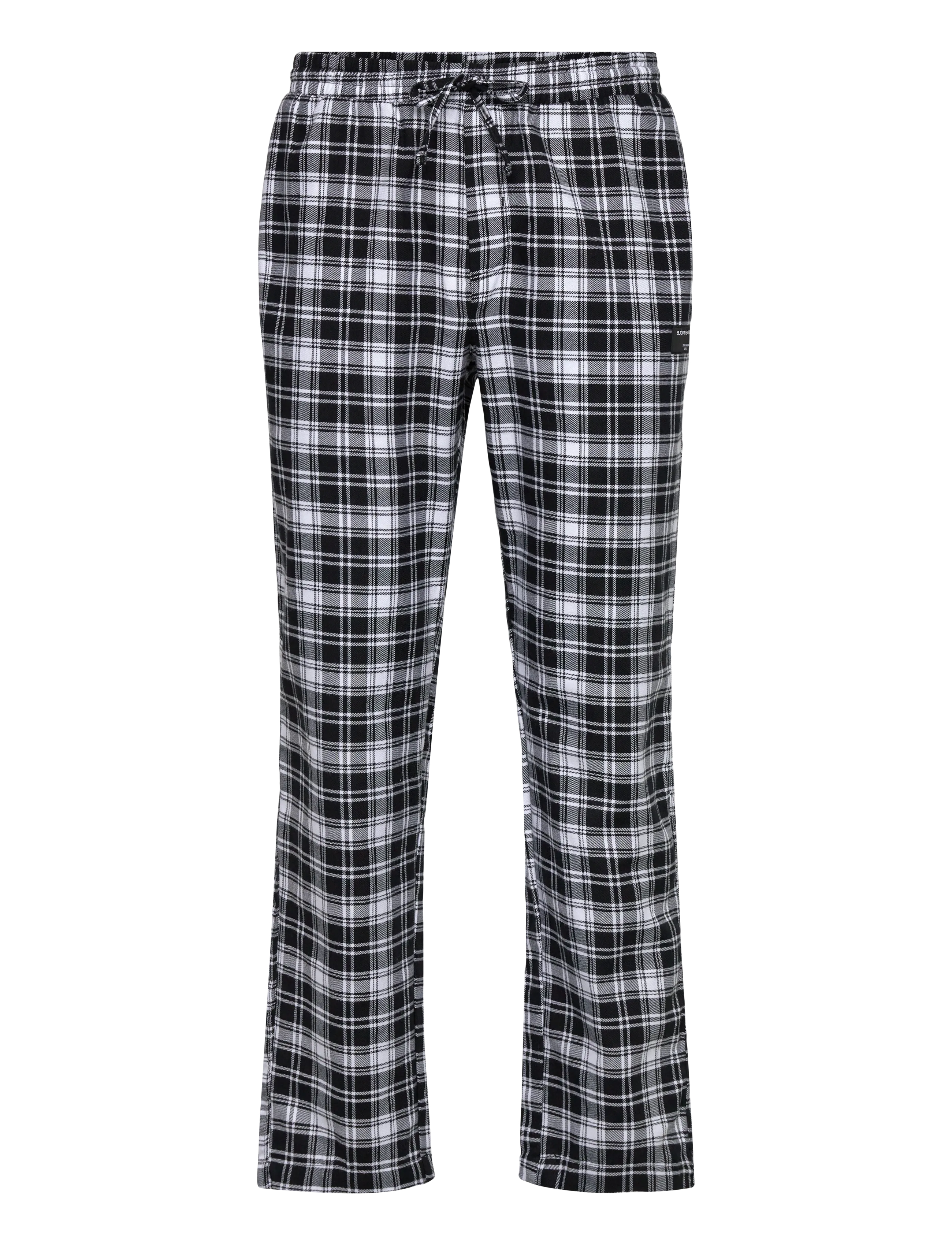 Björn Borg Core Flannel Pyjama Pants, L, Grey, Nat- Og Loungewear > Loungebukser, Herre