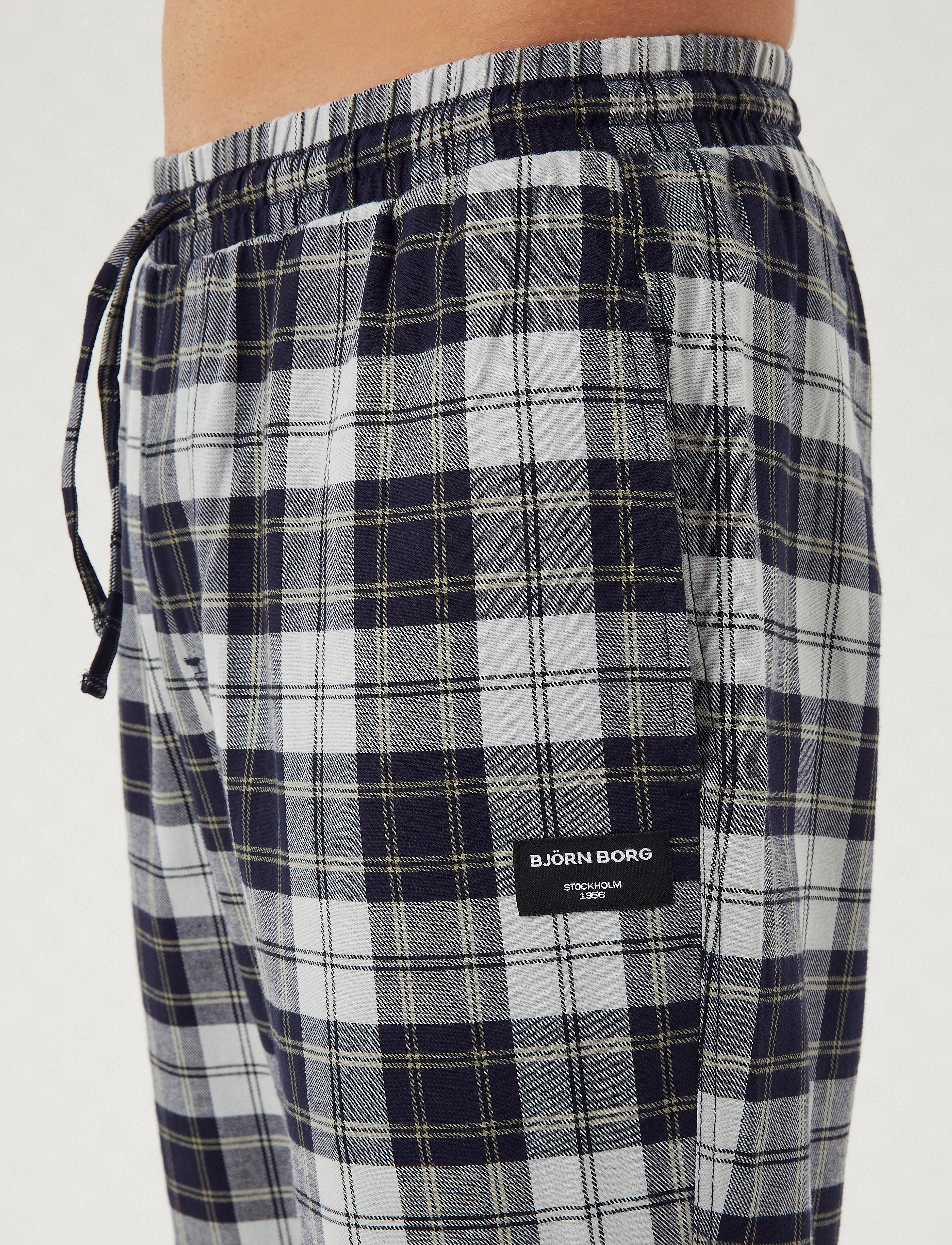 Björn Borg - CORE FLANNEL PYJAMA PANTS - pyjamasnederdelar - bb forest tartan 2 - 5