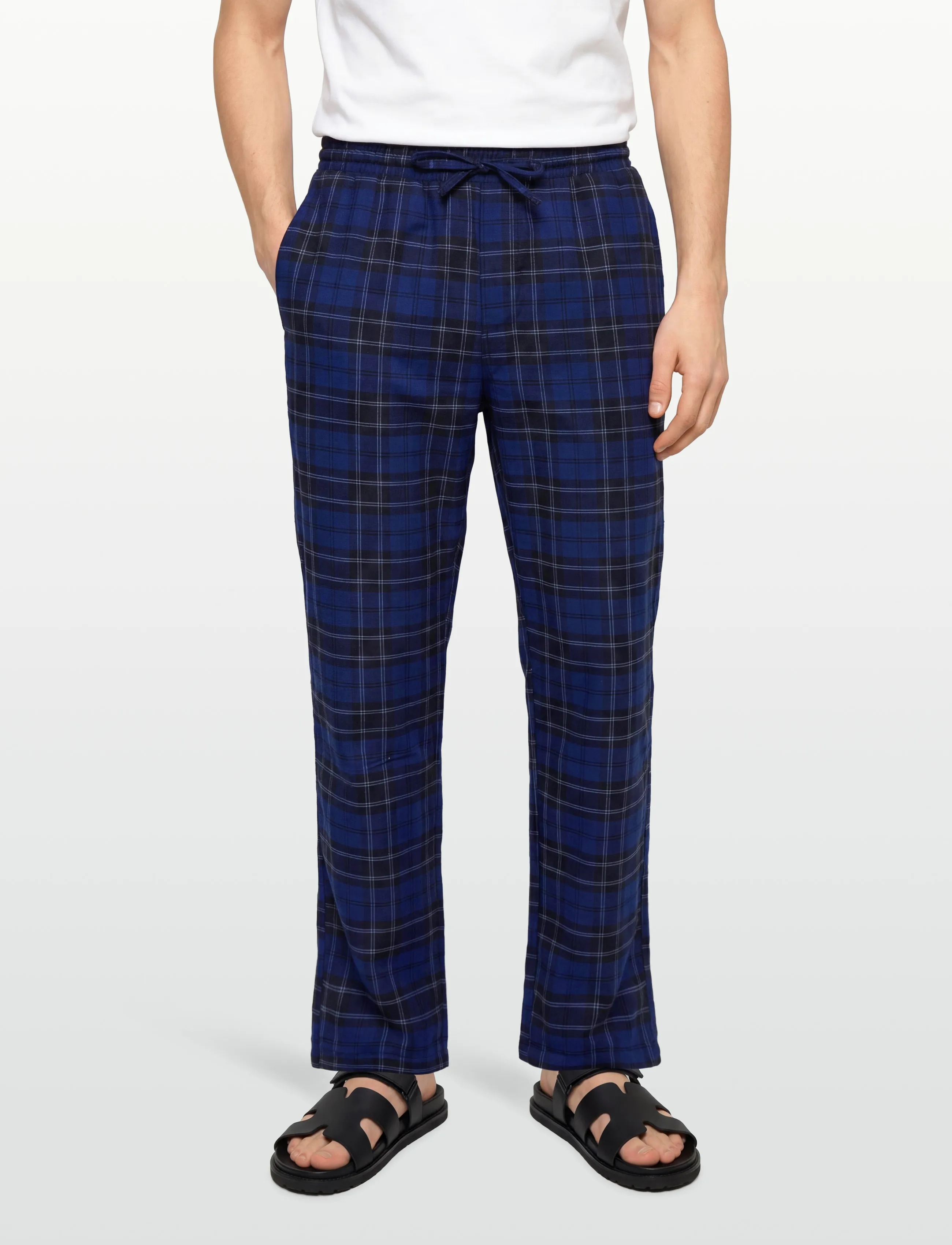 Björn Borg - CORE FLANNEL PYJAMA PANTS - pyjamahose - bb forest tartan 8 - 3