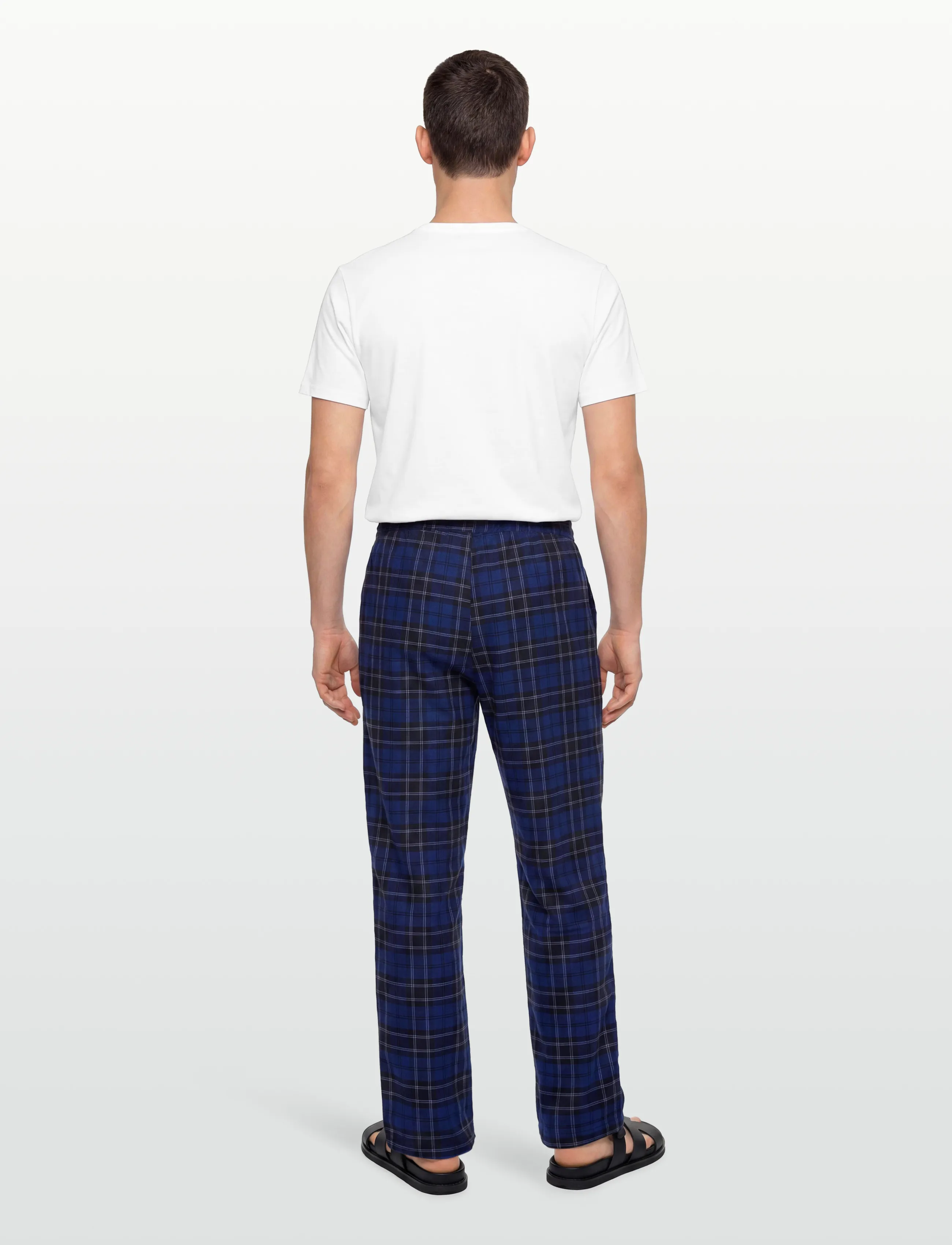 Björn Borg - CORE FLANNEL PYJAMA PANTS - pyjamahose - bb forest tartan 8 - 4
