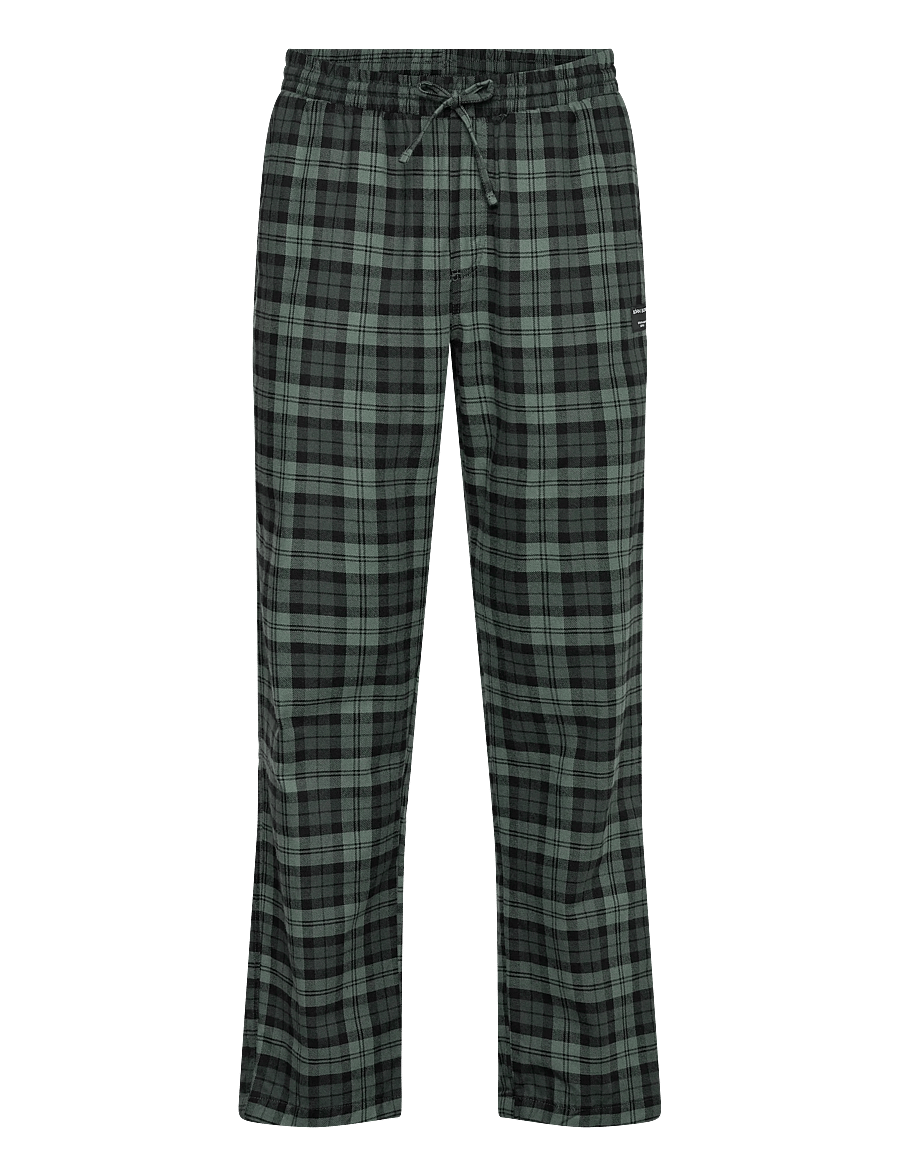Björn Borg - CORE FLANNEL PYJAMA PANTS - pyjamasbyxor - bb hs check 2 - 0