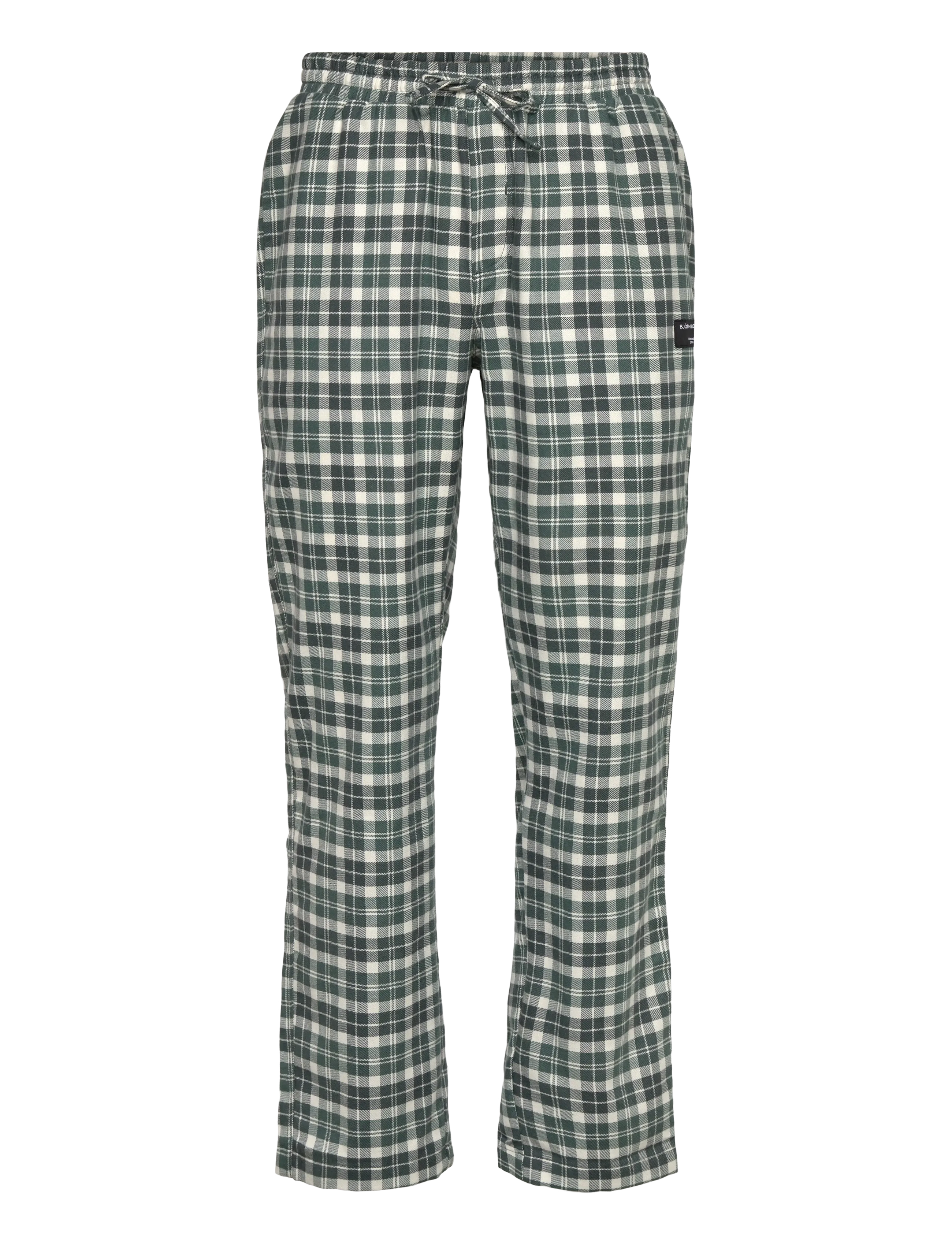 Björn Borg CORE FLANNEL PYJAMA PANTS - Unterwäsche - BB HS CHECK 4 / green