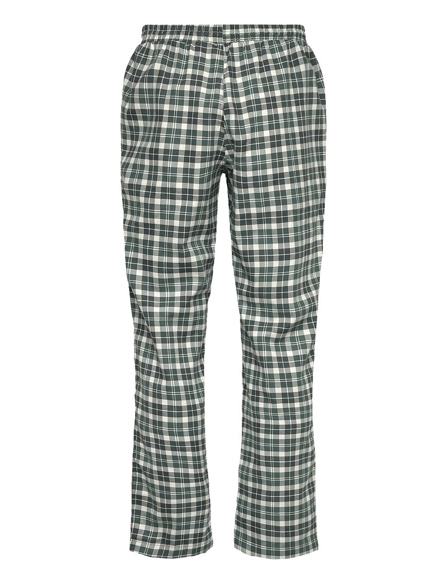 Björn Borg - CORE FLANNEL PYJAMA PANTS - pyjamasbyxor - bb hs check 4 - 2