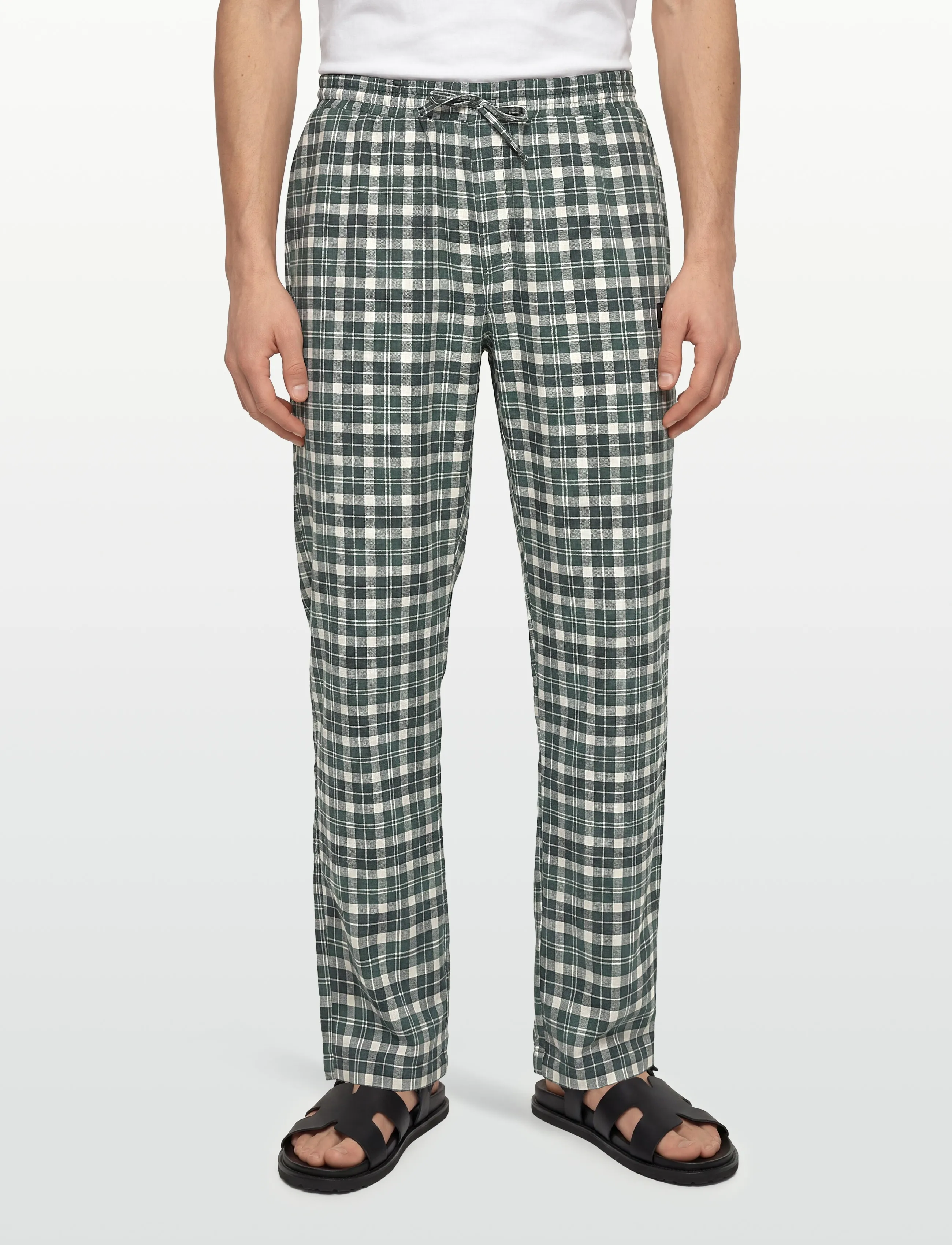 Björn Borg - CORE FLANNEL PYJAMA PANTS - náttbuxur - bb hs check 4 - 3