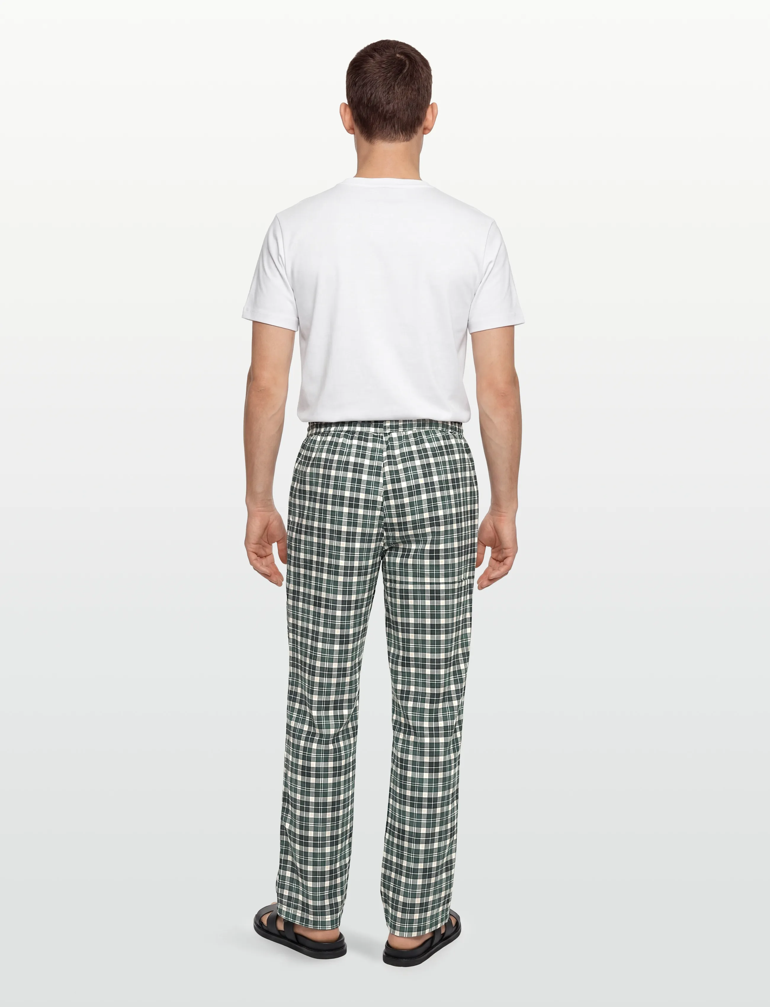 Björn Borg - CORE FLANNEL PYJAMA PANTS - náttbuxur - bb hs check 4 - 4