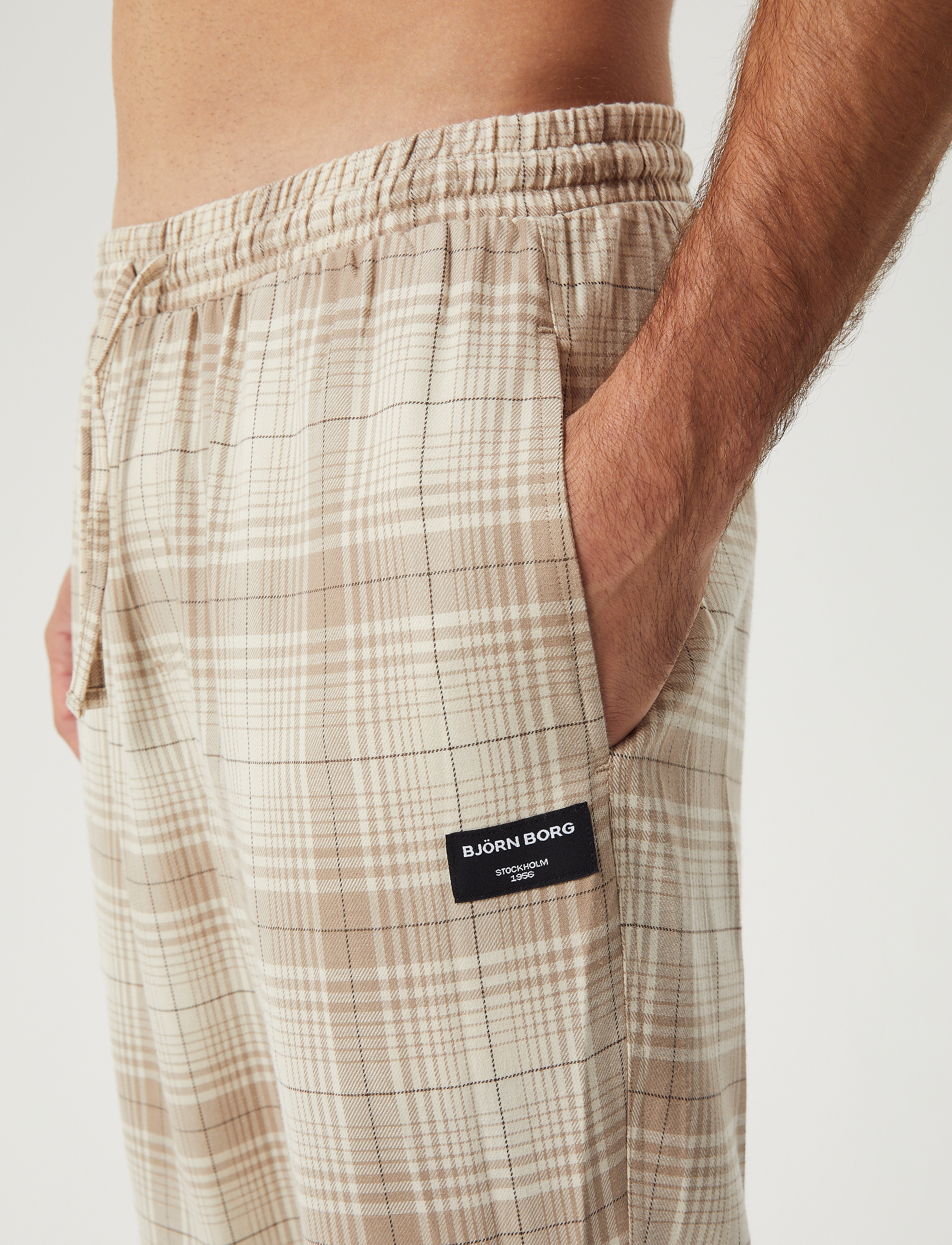 Björn Borg - CORE FLANNEL PYJAMA PANTS - pyjamasnederdelar - bb ombre 3 - 5