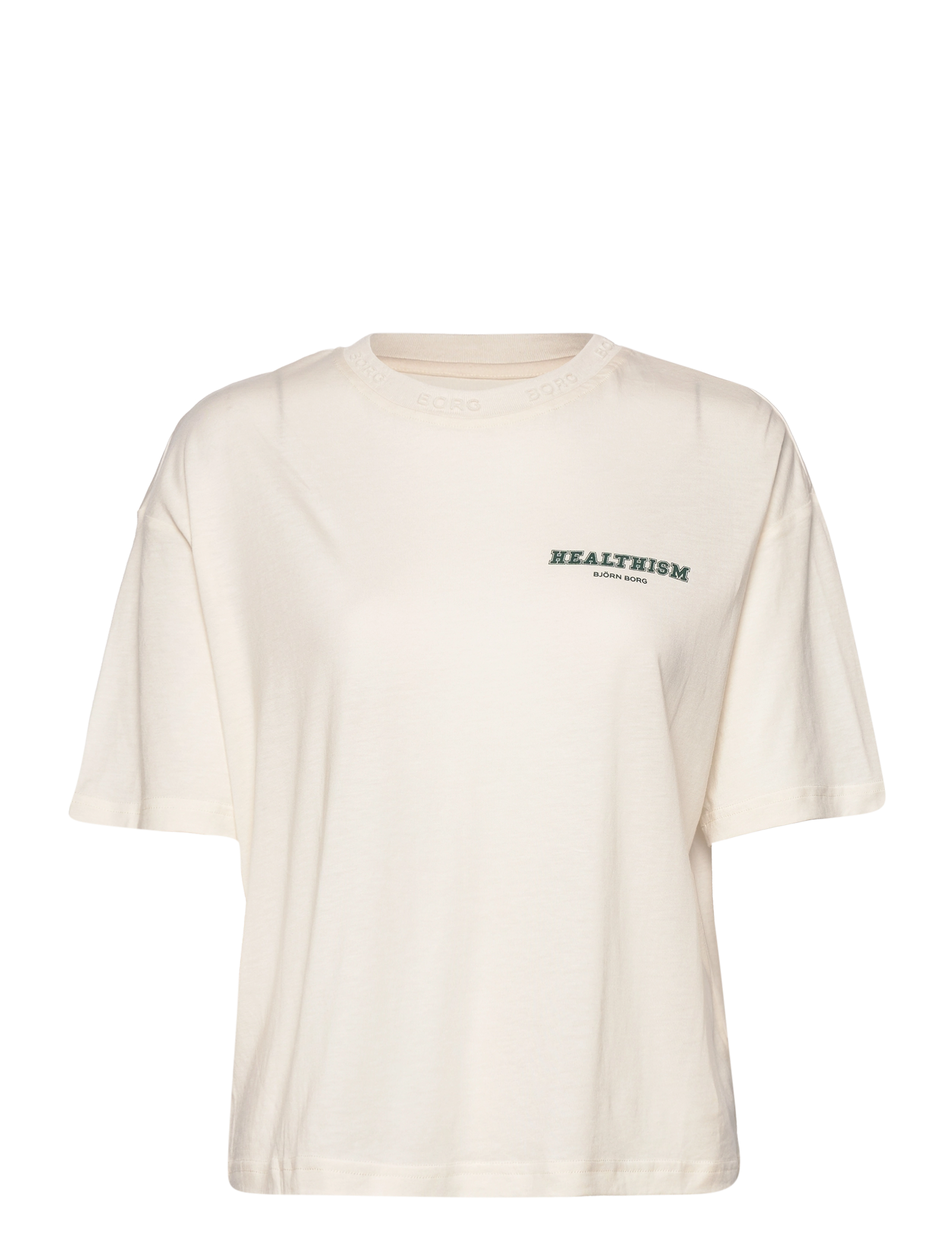 Björn Borg - BORG LOOSE T-SHIRT - egret - 1