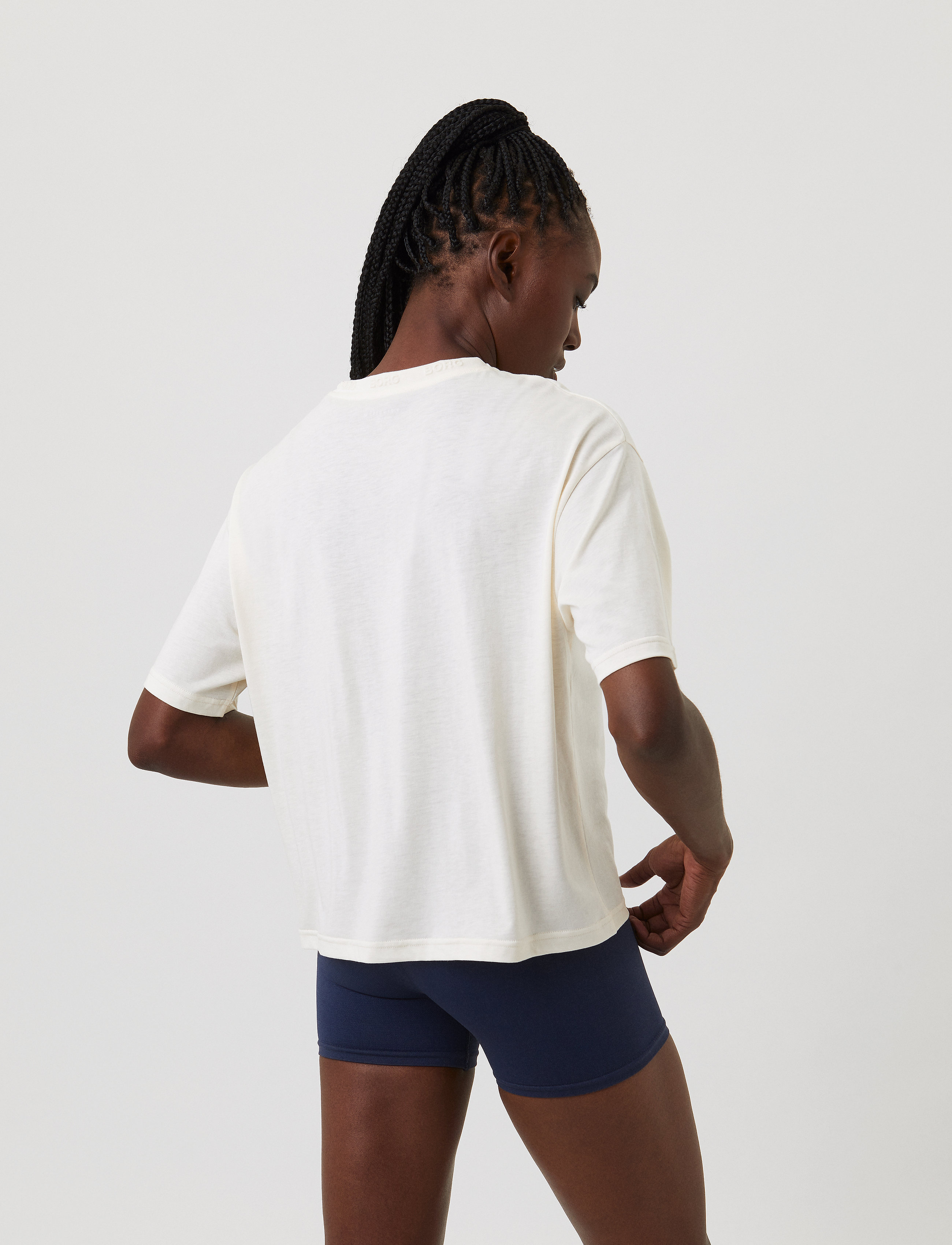 Björn Borg - BORG LOOSE T-SHIRT - egret - 3
