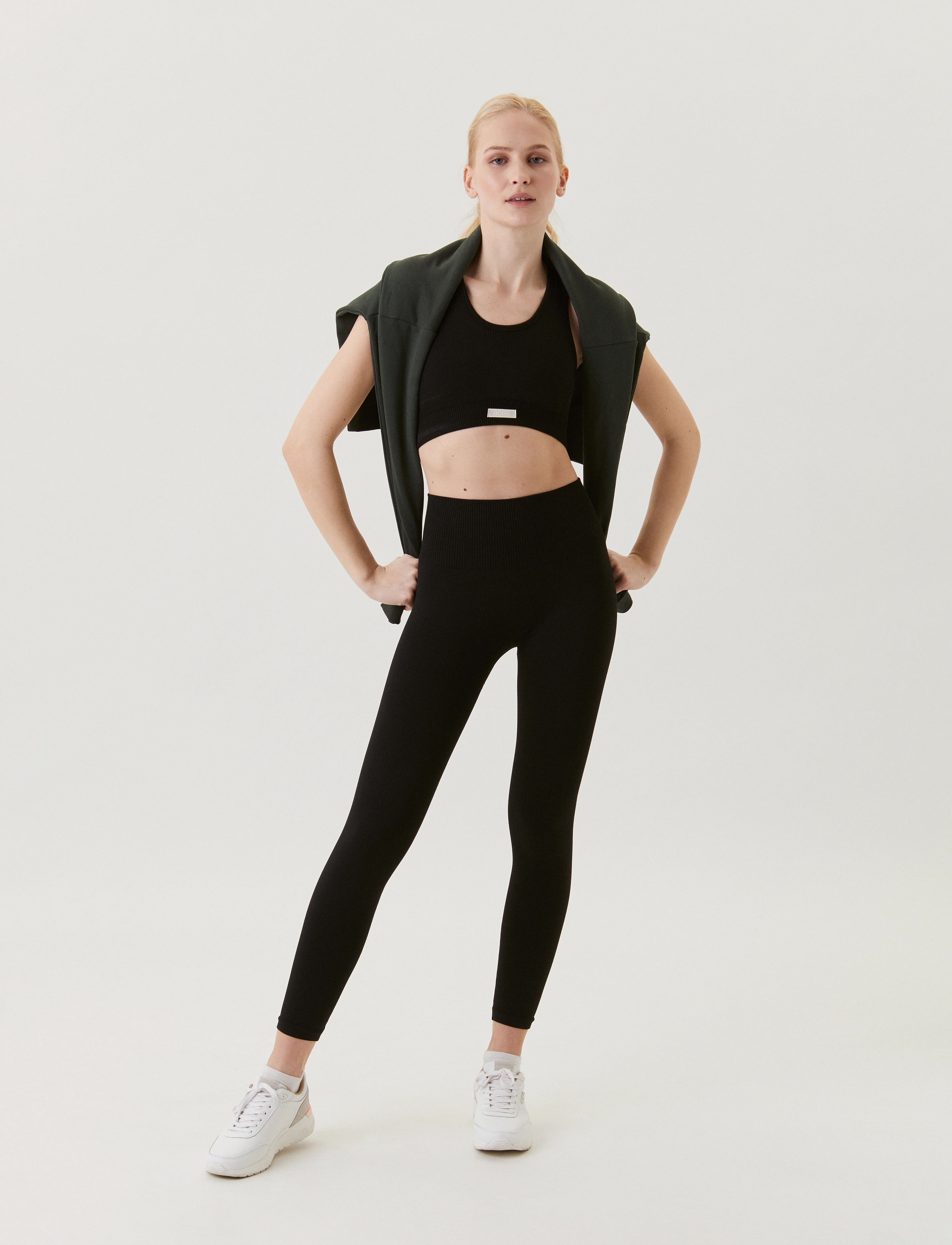 Björn Borg - STHLM SEAMLESS LIGHT TIGHTS - black beauty - 3