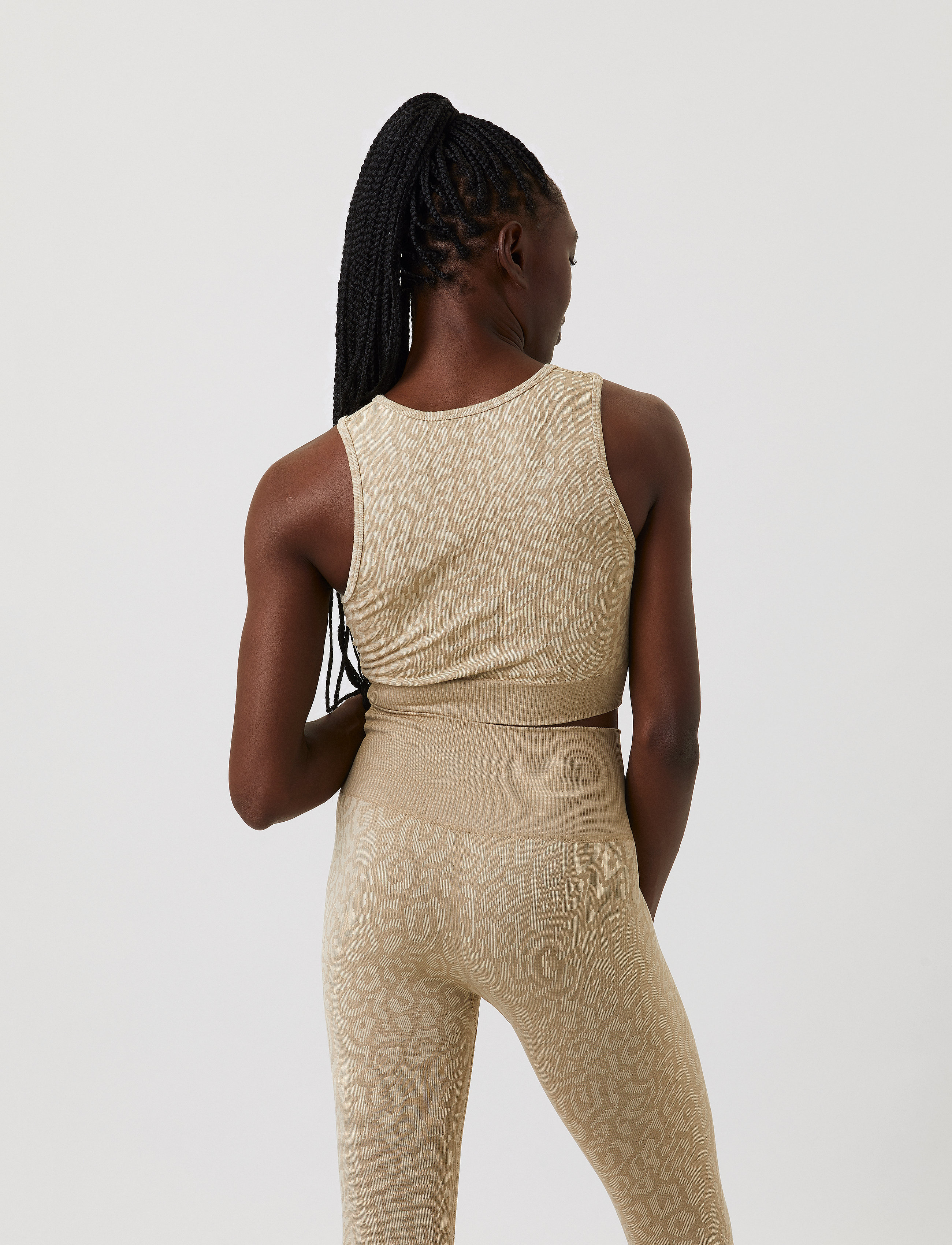 Björn Borg - STHLM SEAMLESS LIGHT CROP TOP - bb leosome - 4