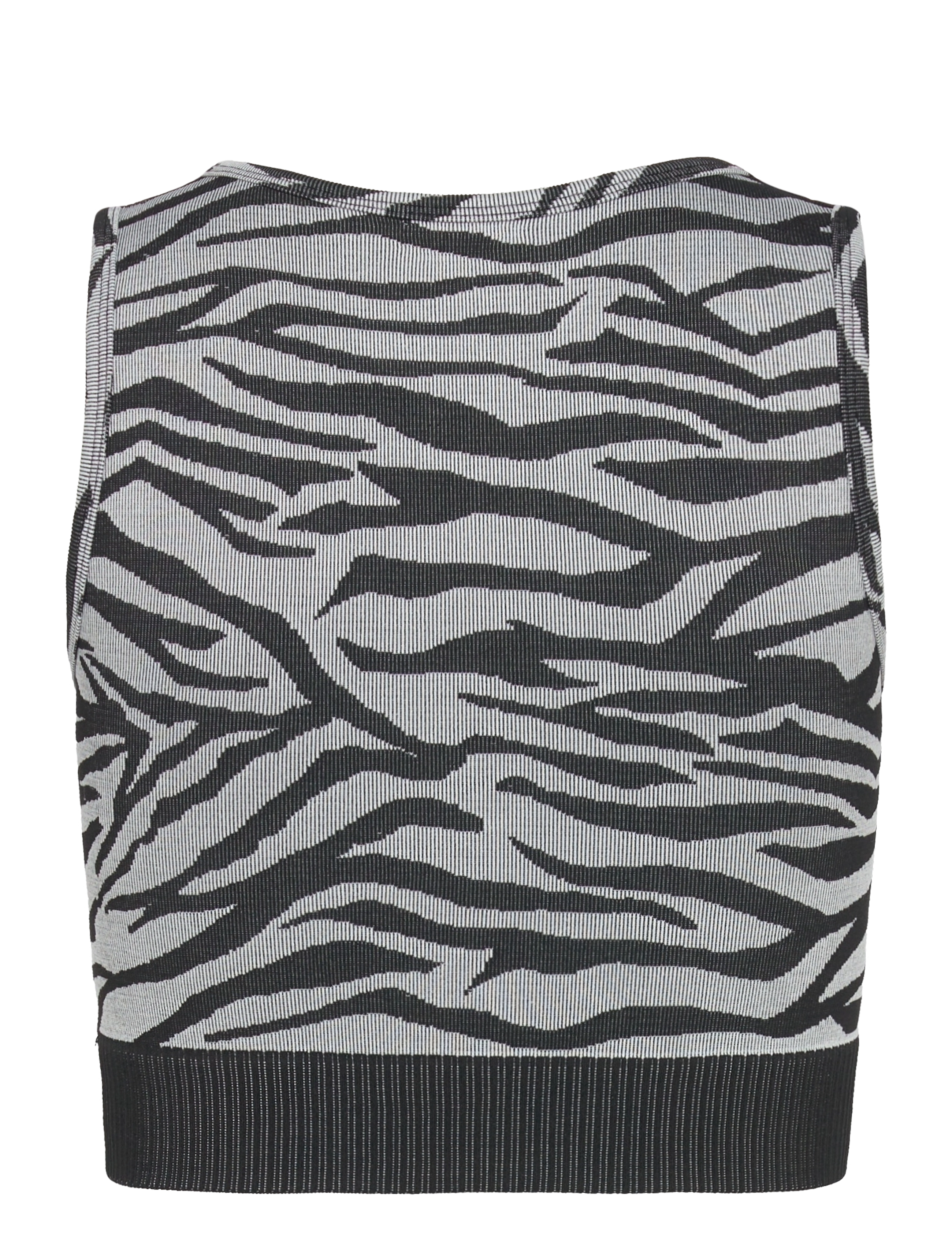 Björn Borg - STHLM SEAMLESS LIGHT CROP TOP - bb zebra - 1