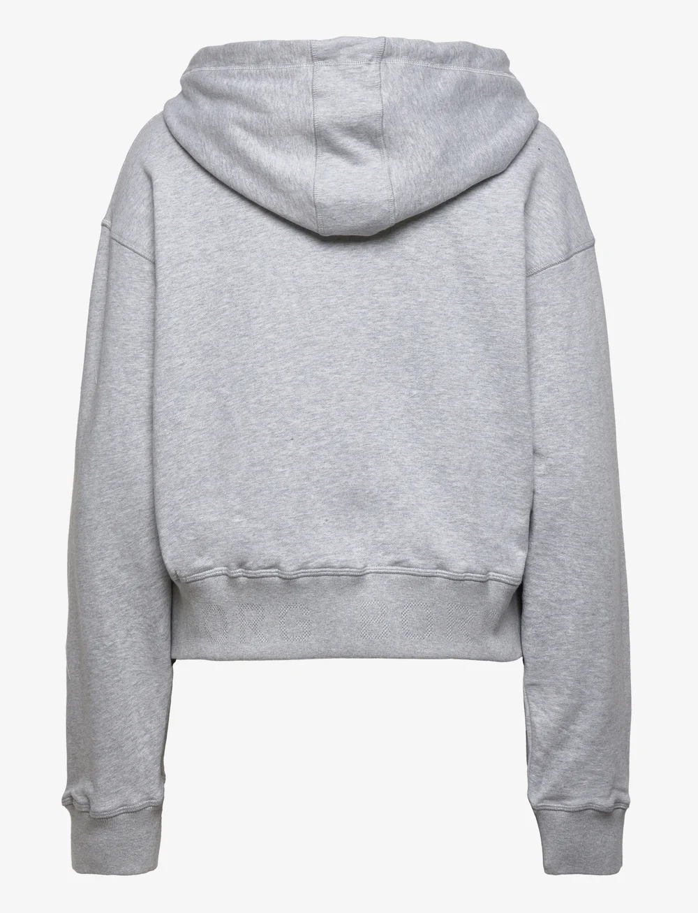 Borg cropped shop hoodie