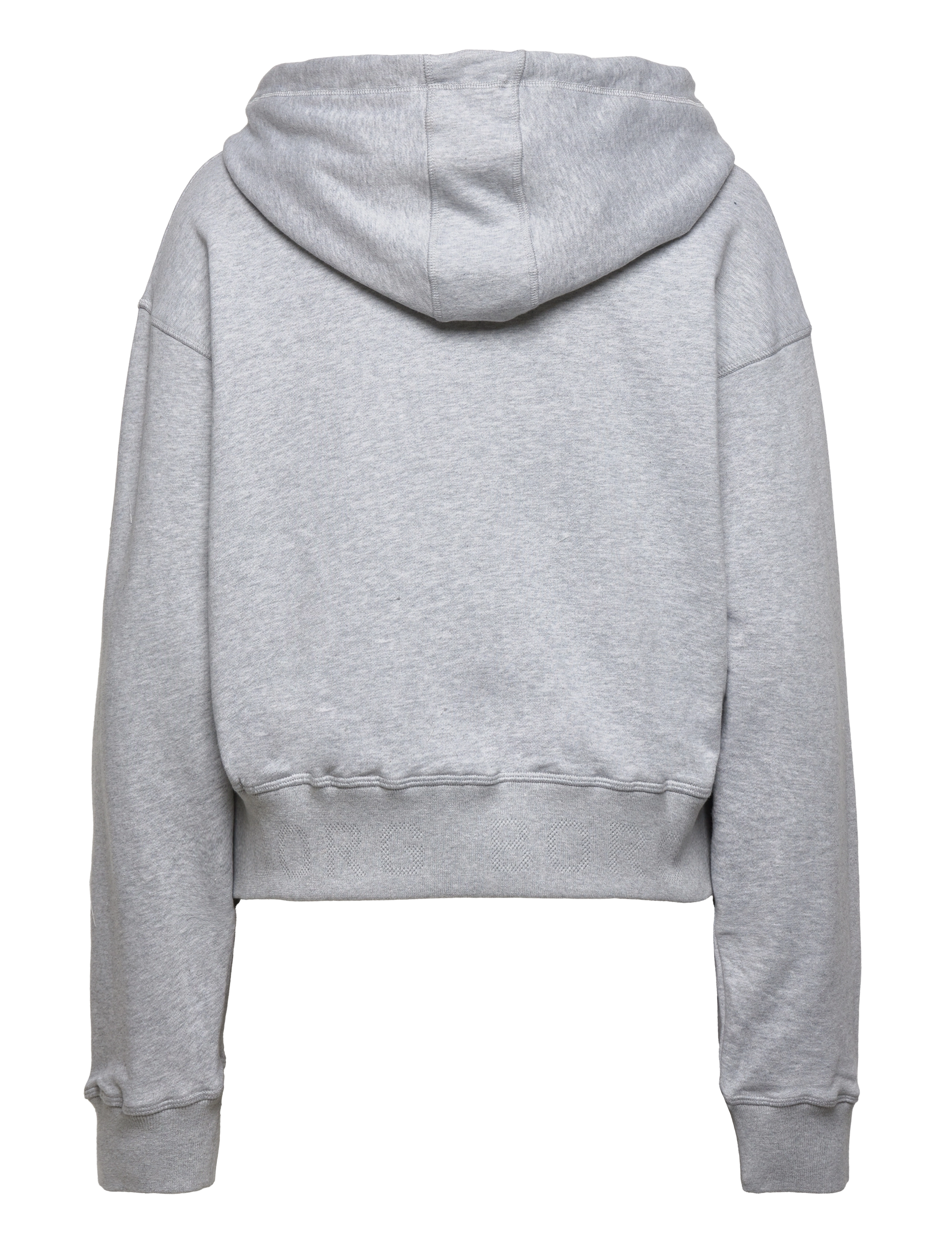 Björn Borg - STHLM CROP HOODIE - light grey melange - 2