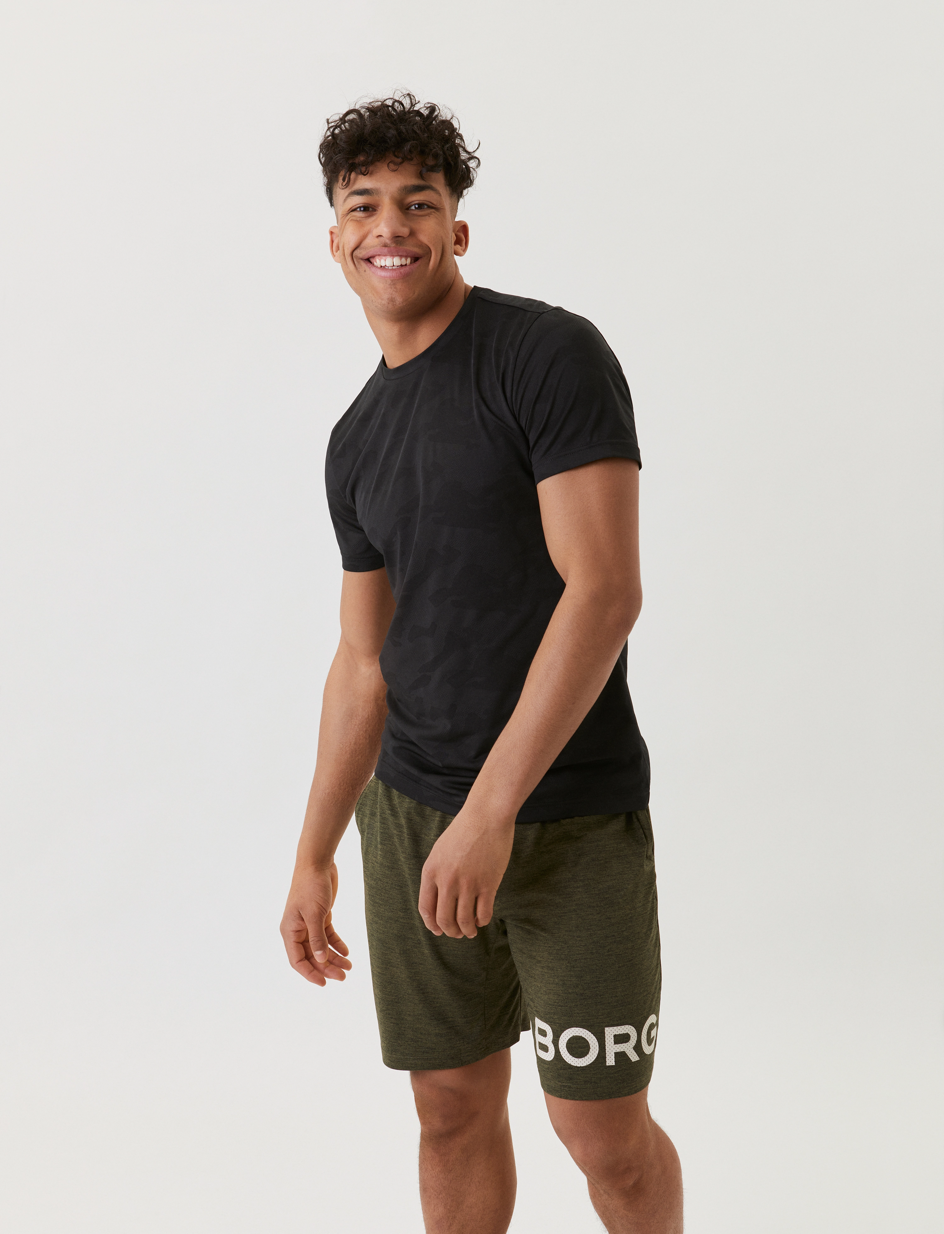 Björn Borg - BORG PERFORMANCE T-SHIRT - black beauty - 2