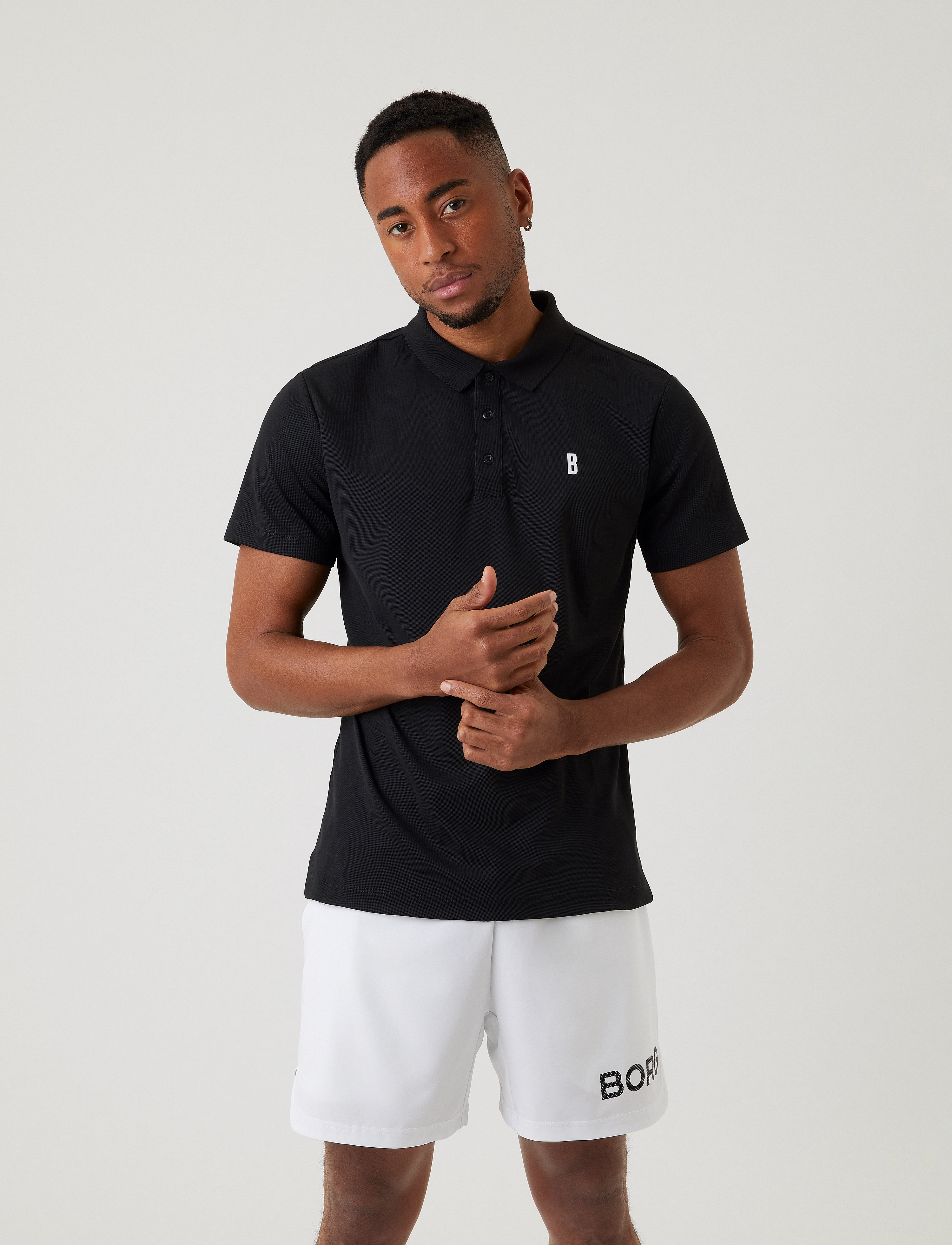 Björn Borg - ACE POLO - black beauty - 2