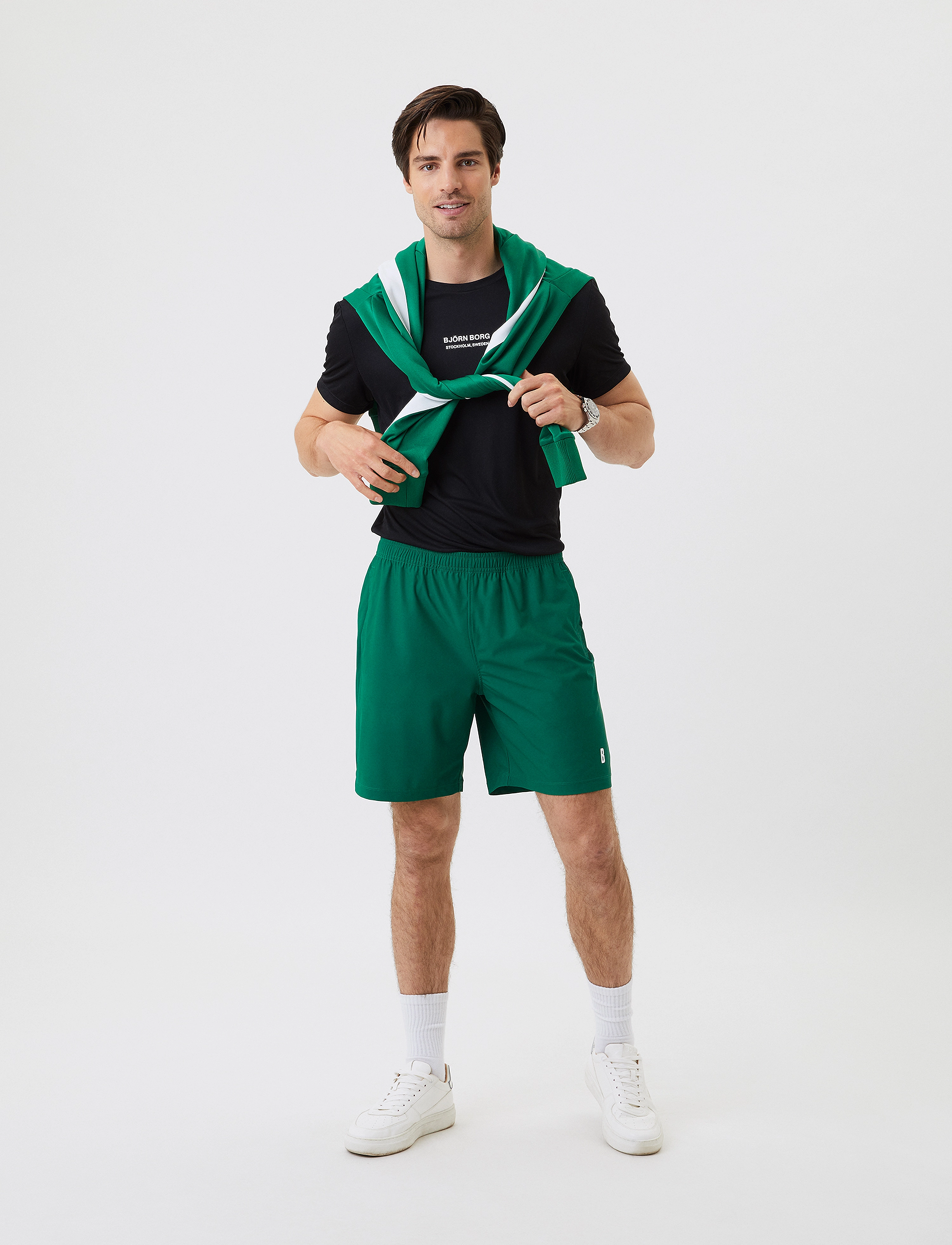 Björn Borg - ACE 9’ SHORTS - verdant green - 2