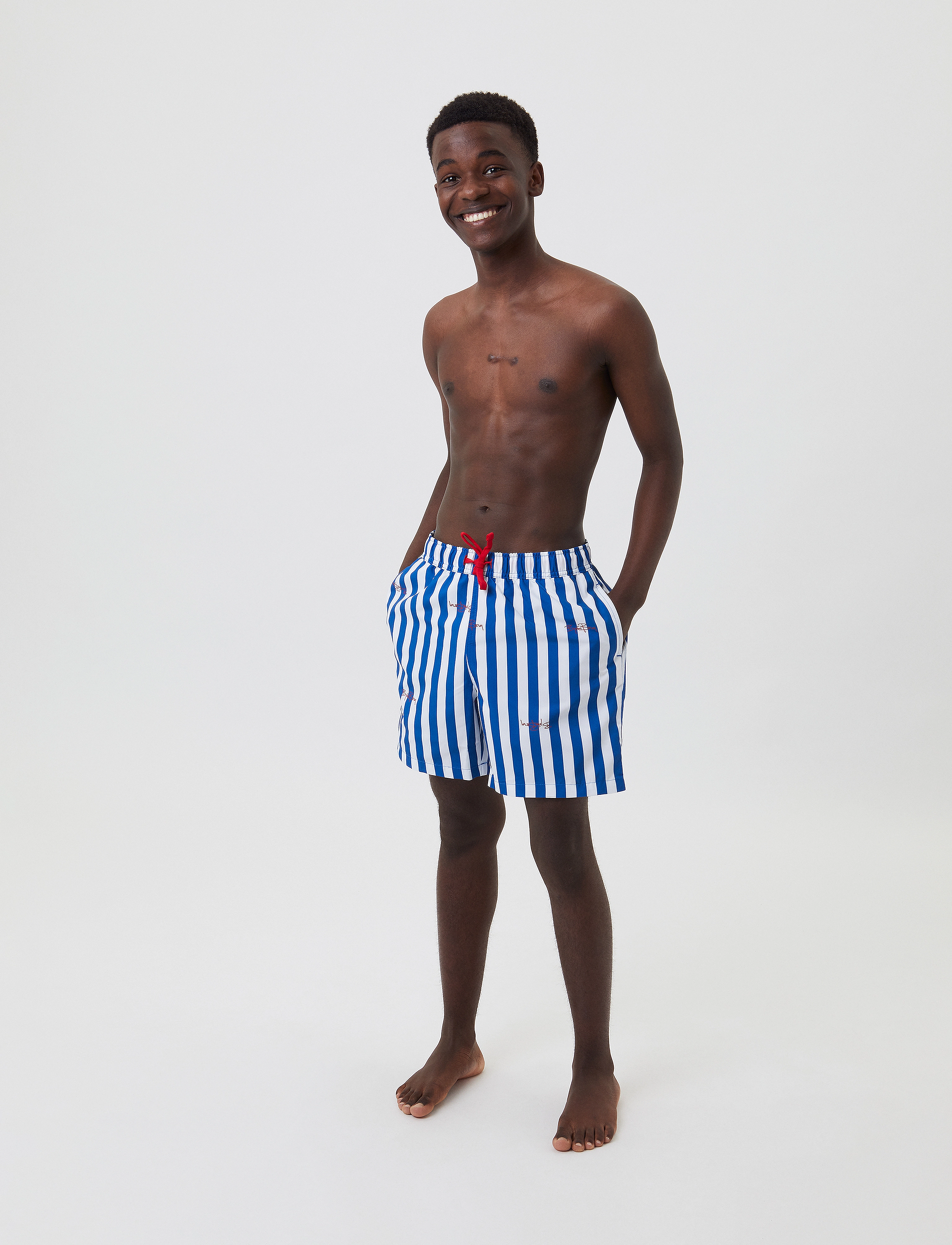 Björn Borg - BORG PRINT SWIM SHORTS - bb riviera stripe - 2