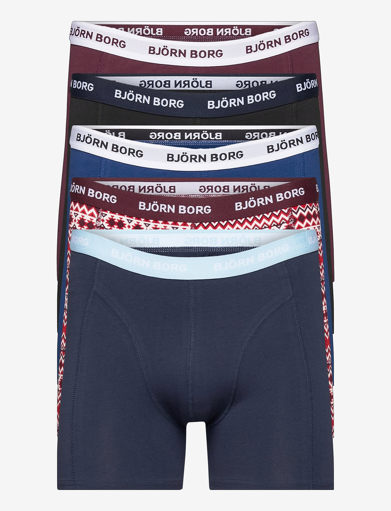 Björn Borg - ESSENTIAL BOXER 5p - multipack 2 - 0