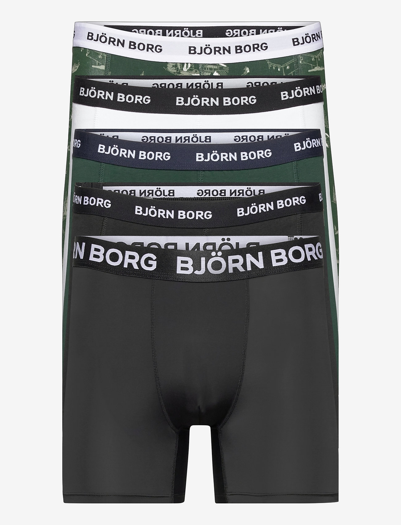 Björn Borg - ESSENTIAL BOXER 5p - multipack 1 - 0