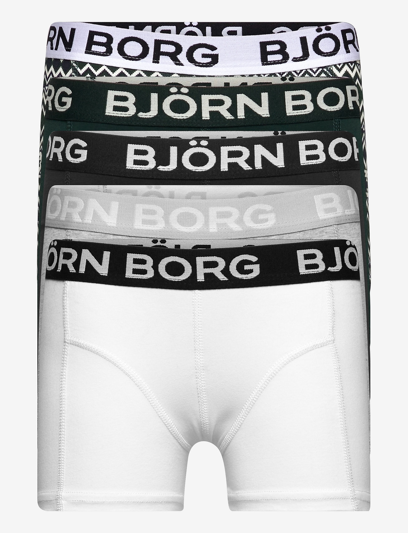 Björn Borg - KIDS CORE BOXER 5p - multipack 2 - 0