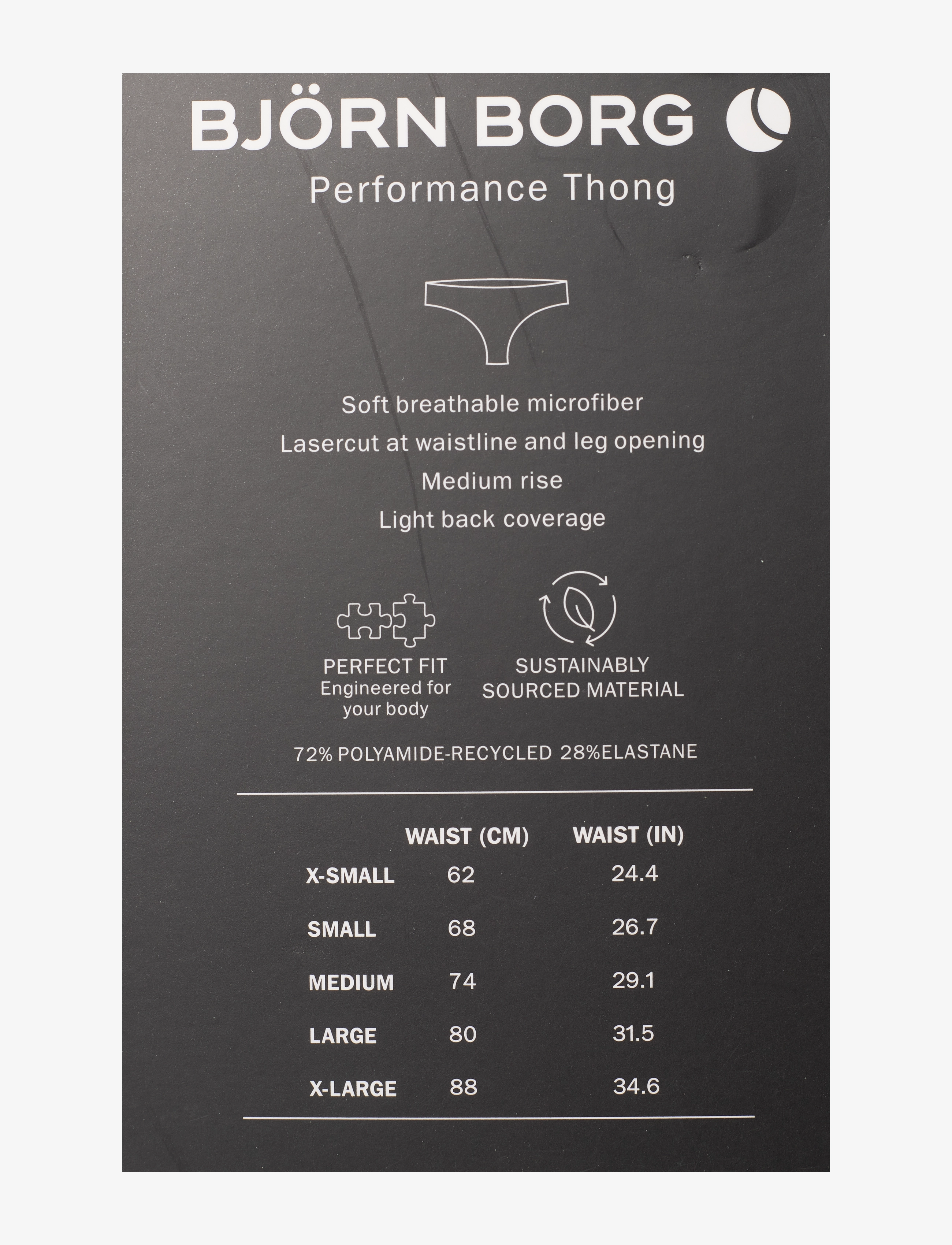 Björn Borg - PERFORMANCE THONG 2p - multipack 2 - 2
